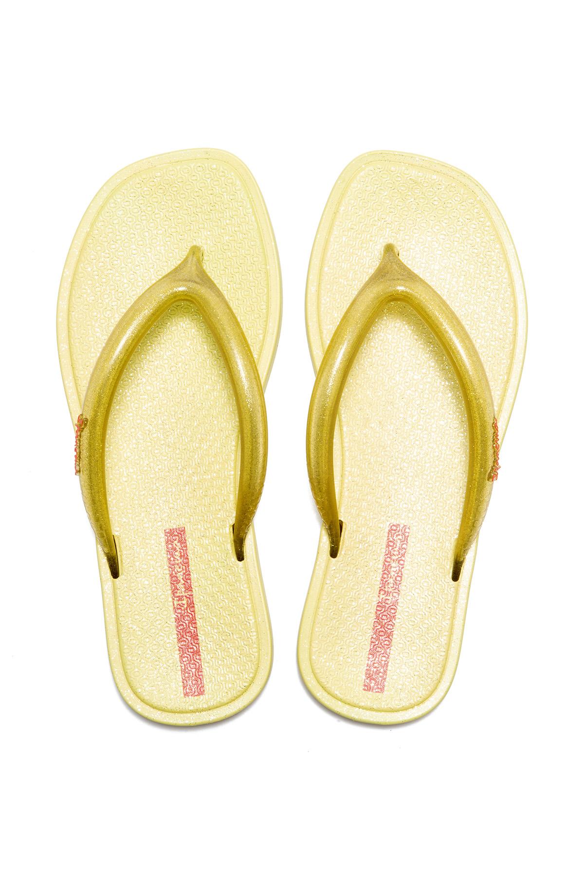 Puffer Day Kadın Parmak Arası Terlik Sarı 35/42