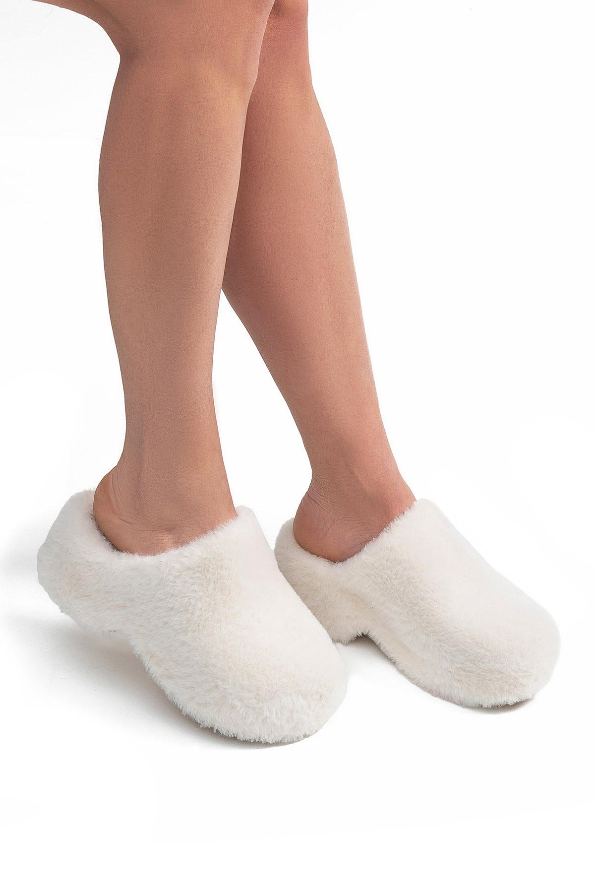 Lilo Kadın Ev Terliği Beyaz 36/40