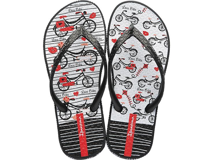 Unique II Çocuk Parmak Arası Terlik Siyah Beyaz 25/36