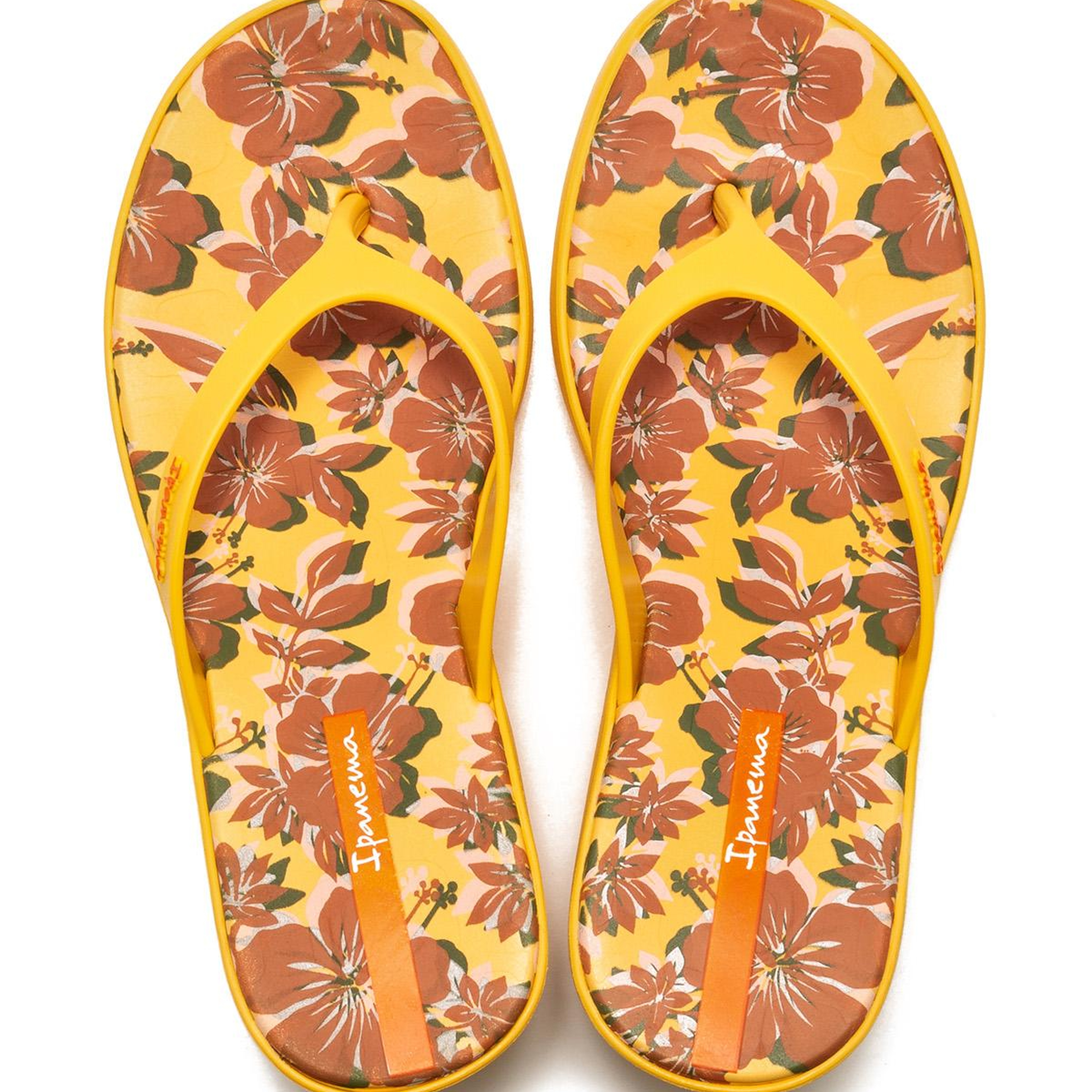 Aloha Topuklu Kadın Parmak Arası Terlik Sarı 35/40