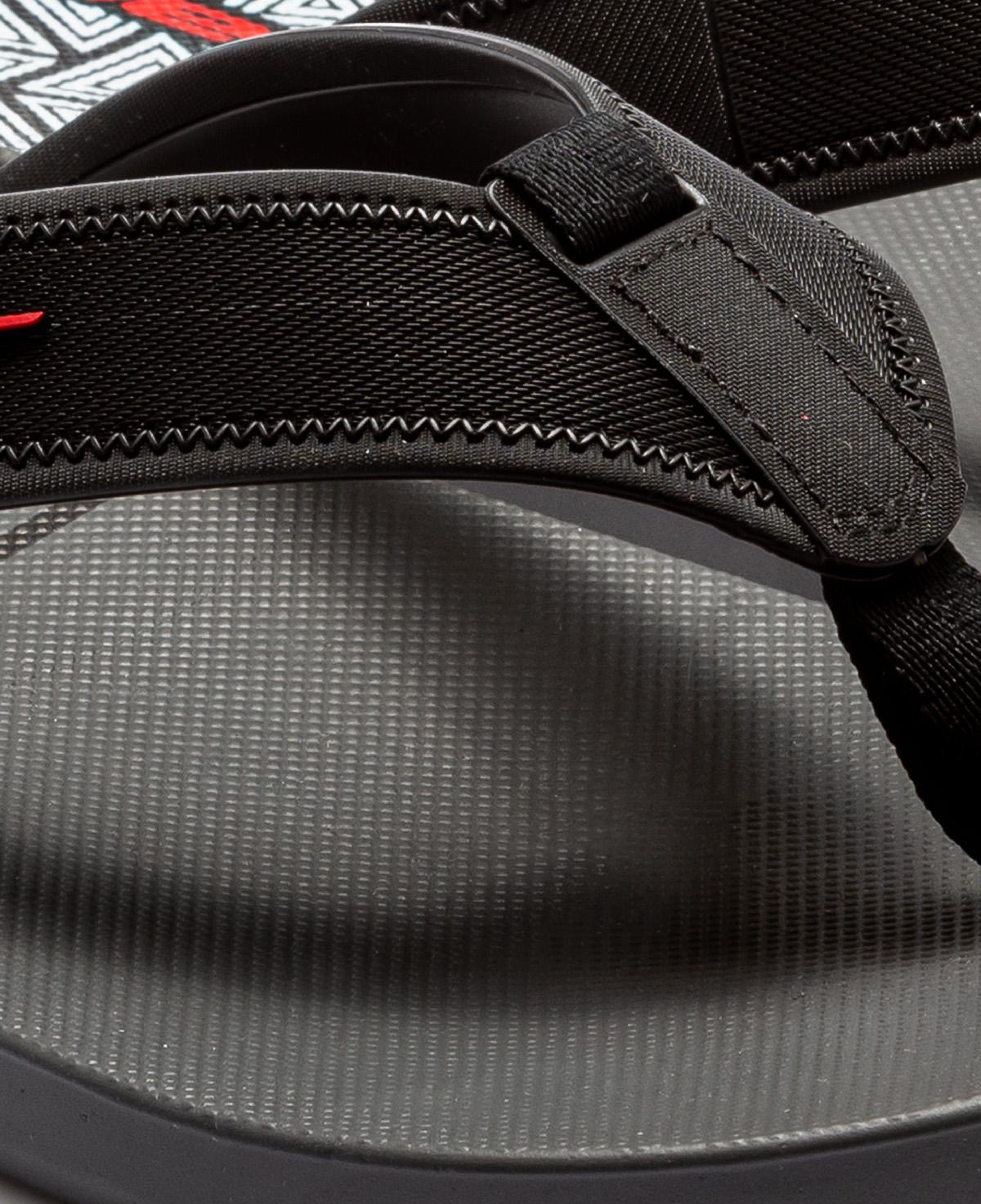 Impulse Graphics Erkek Parmak Arası Terlik Gri-Siyah 39/46