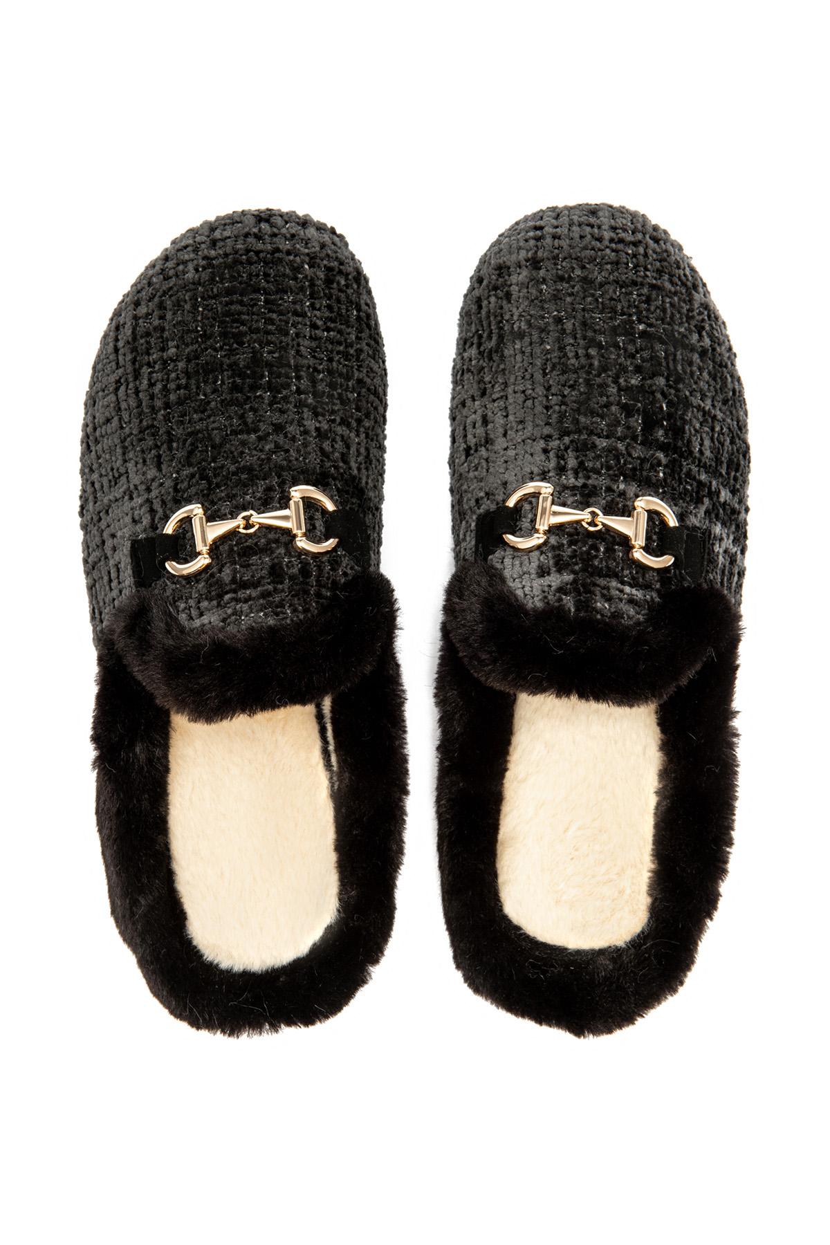 Hilary Kadın Ev Terliği Siyah 37/41