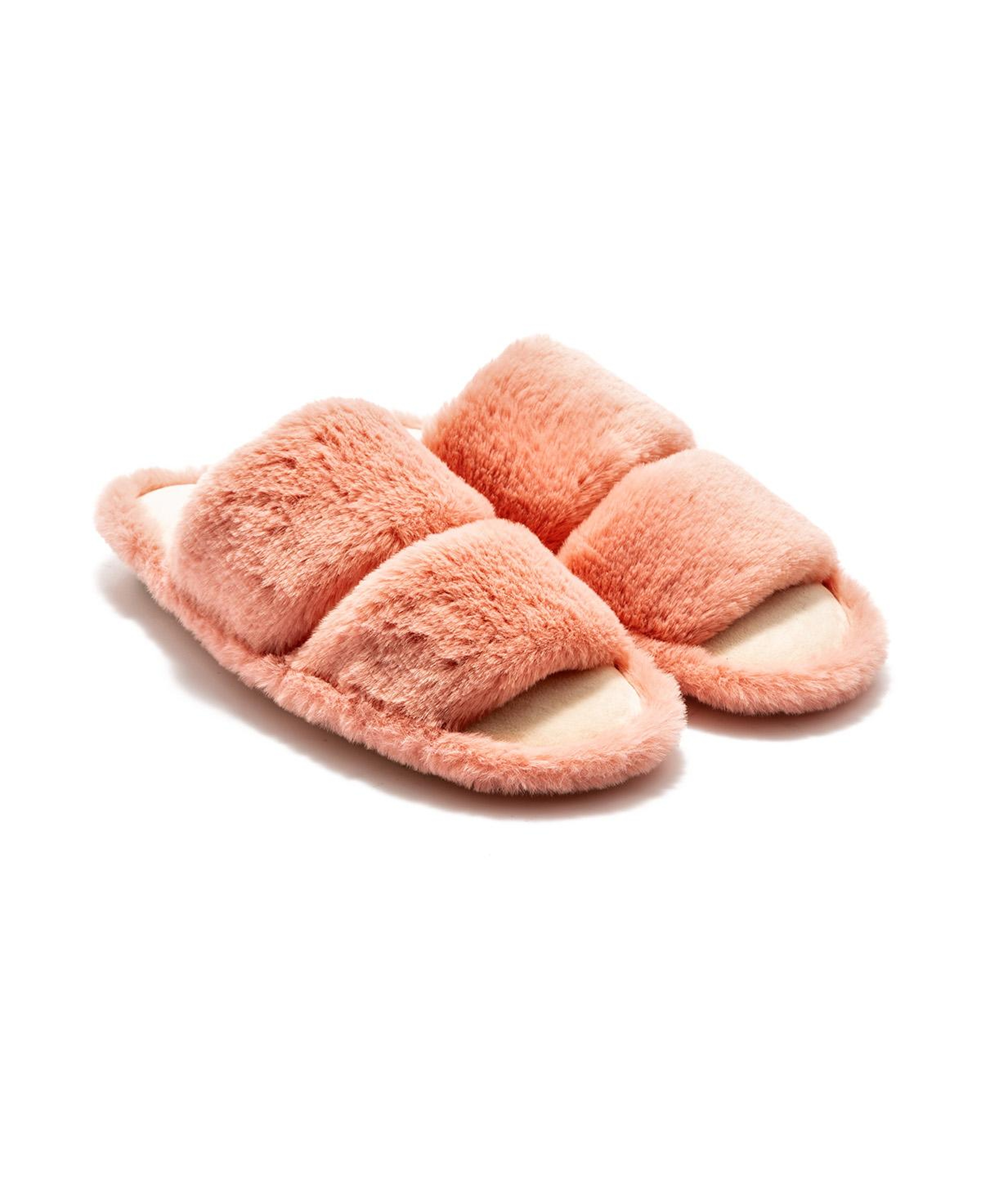 Mona Peluş Kadın Ev Terliği Pembe 36/41