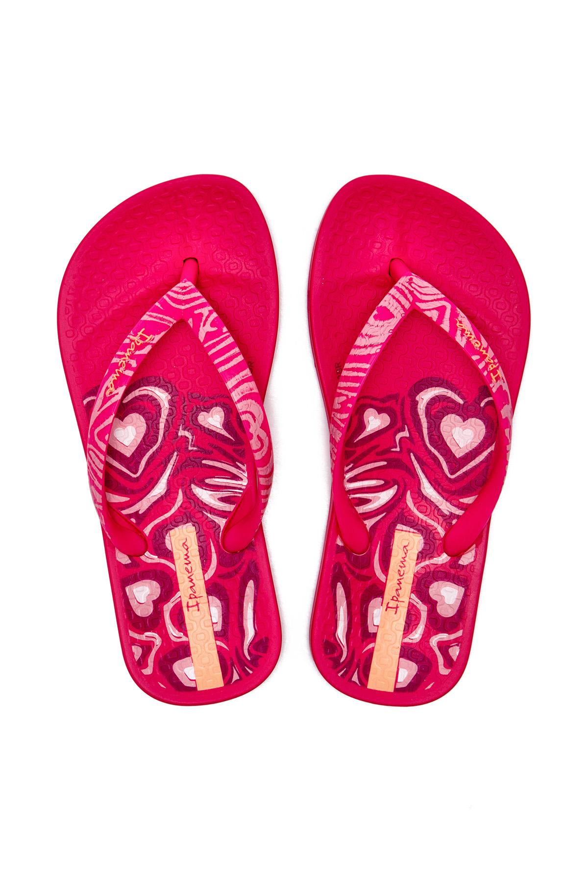 Nostalgic Herats Çocuk Parmak Arası Terlik Pembe 25/35