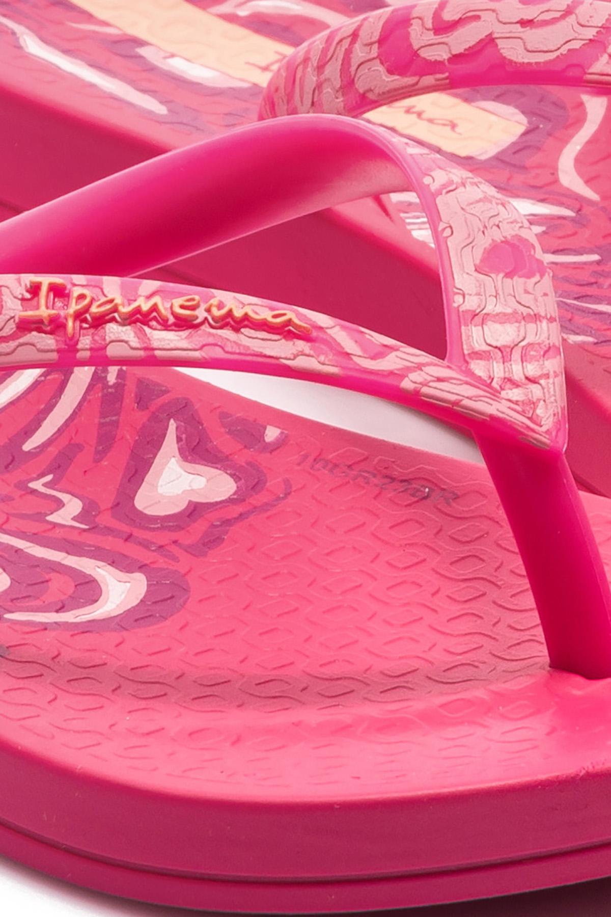 Nostalgic Herats Çocuk Parmak Arası Terlik Pembe 25/35