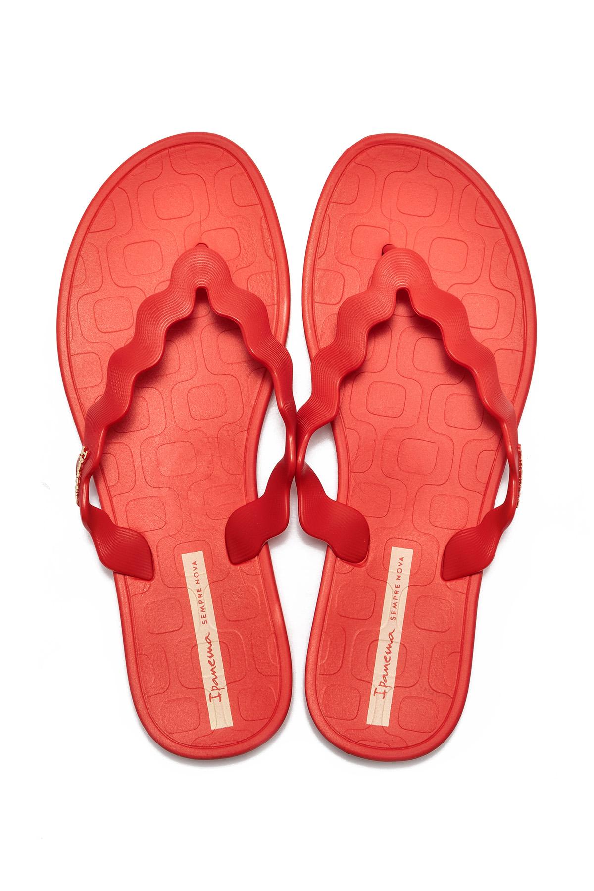 Zig Kadın Parmak Arası Terlik Kırmızı 35/42