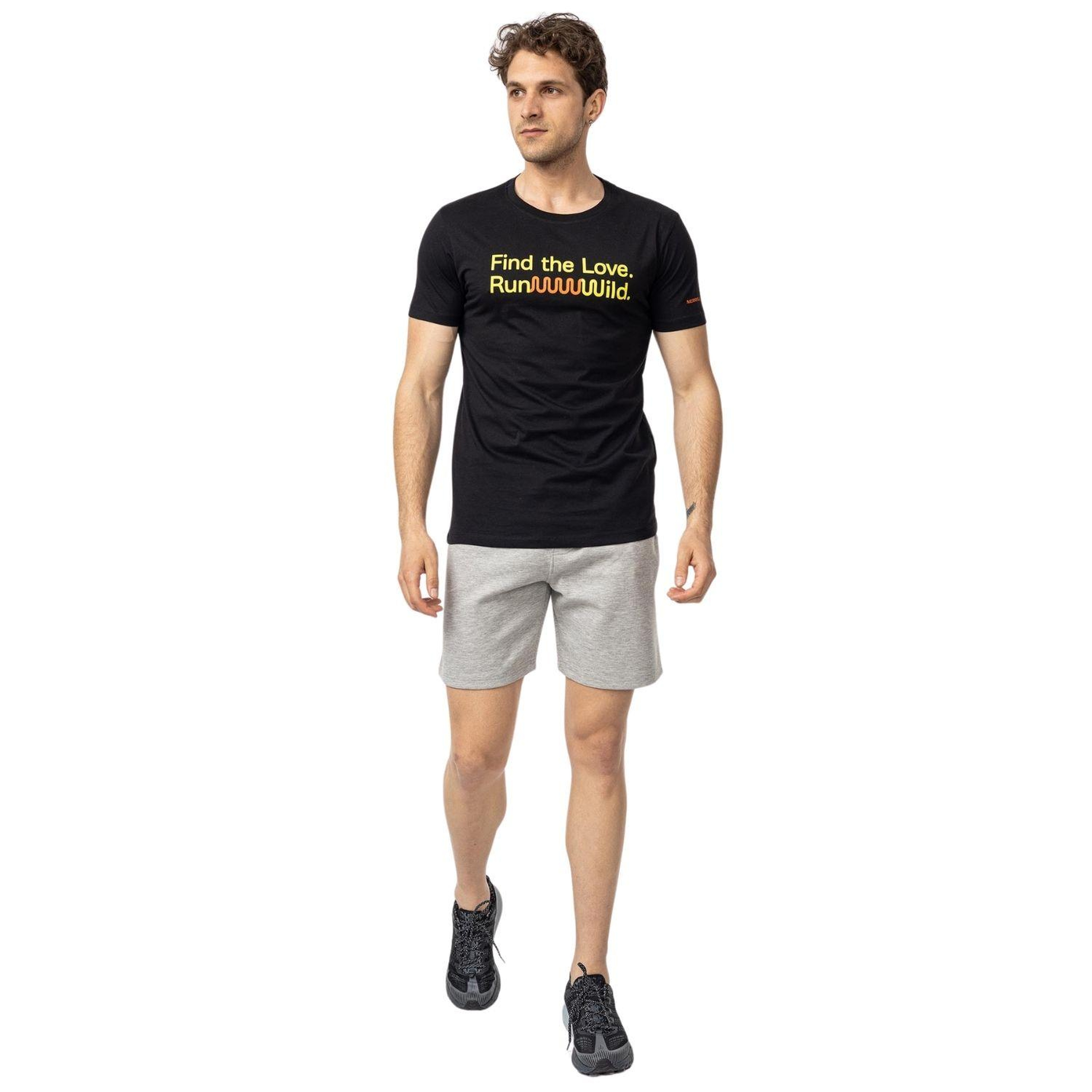 Merrell Text Erkek Siyah Tişört