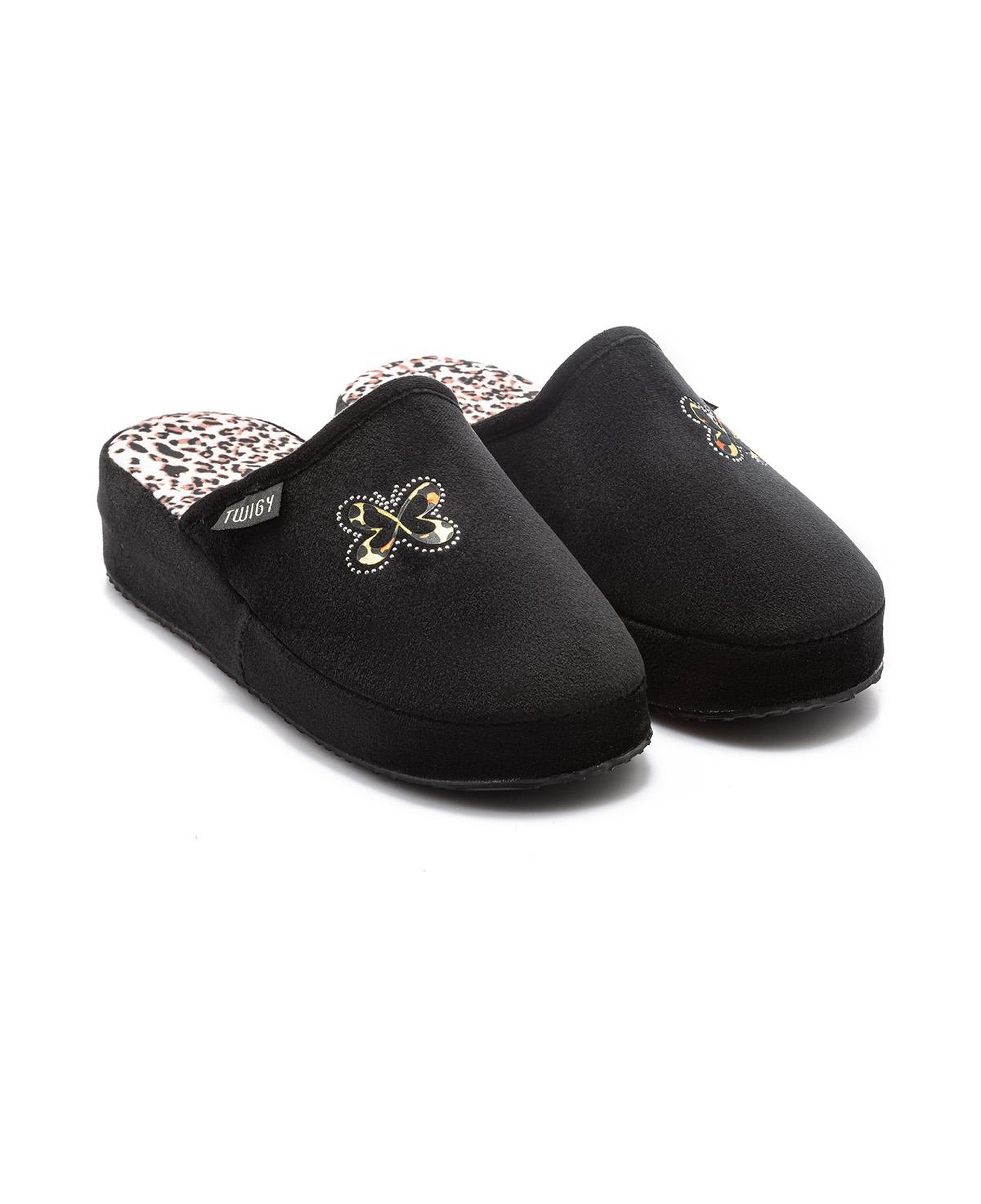 Kelebek Kadın Ev Terliği Siyah 36/40