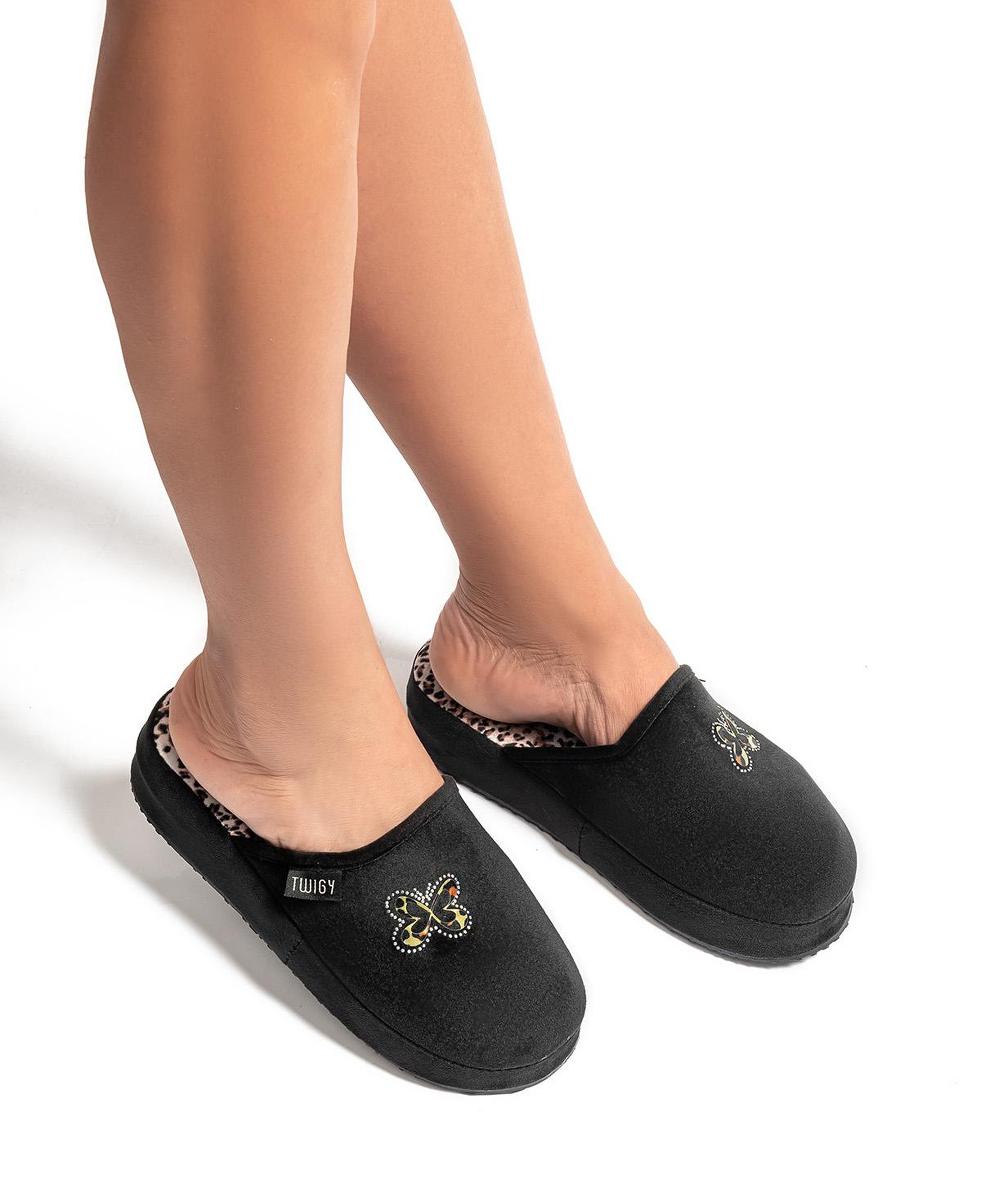 Kelebek Kadın Ev Terliği Siyah 36/40