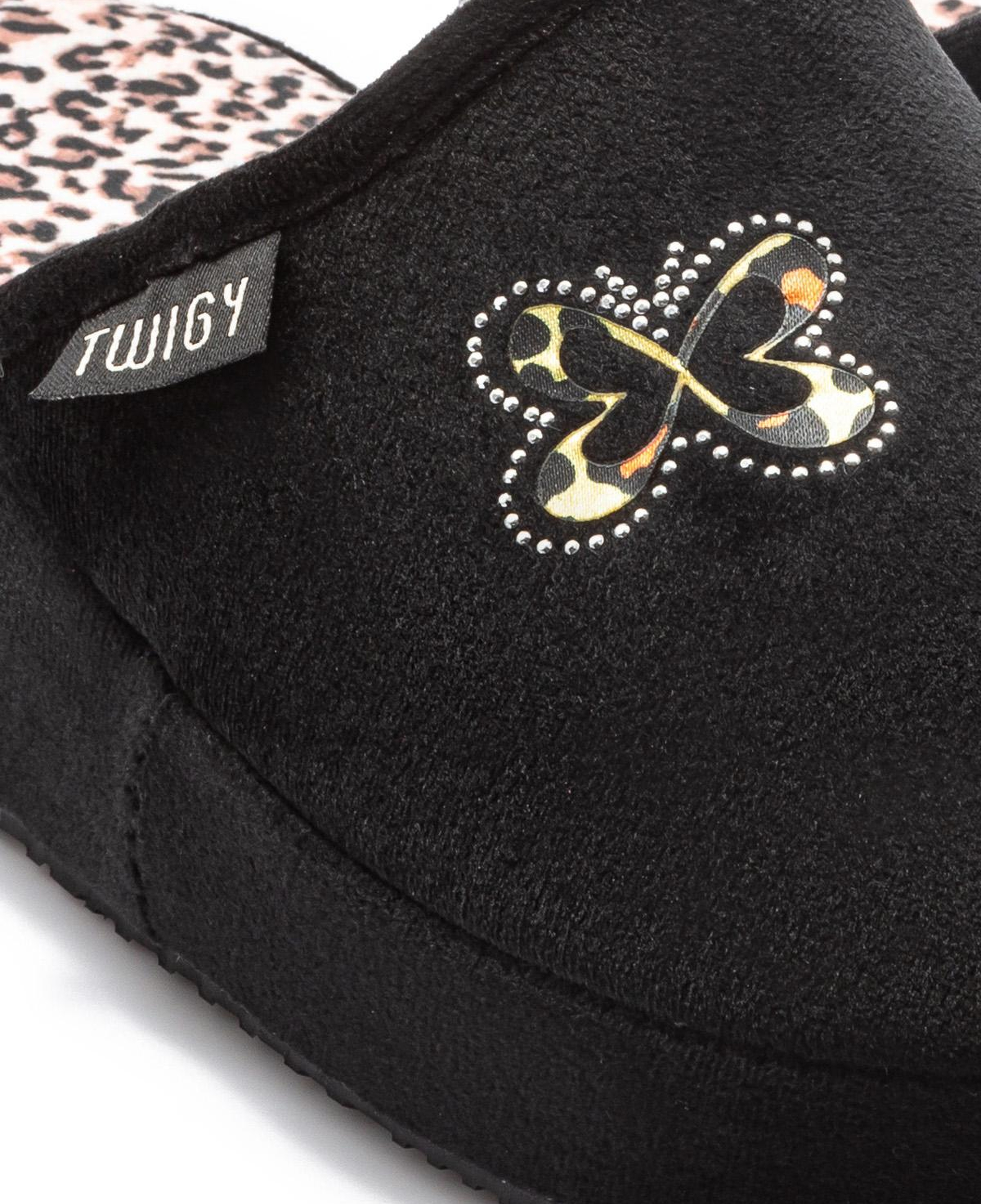 Kelebek Kadın Ev Terliği Siyah 36/40