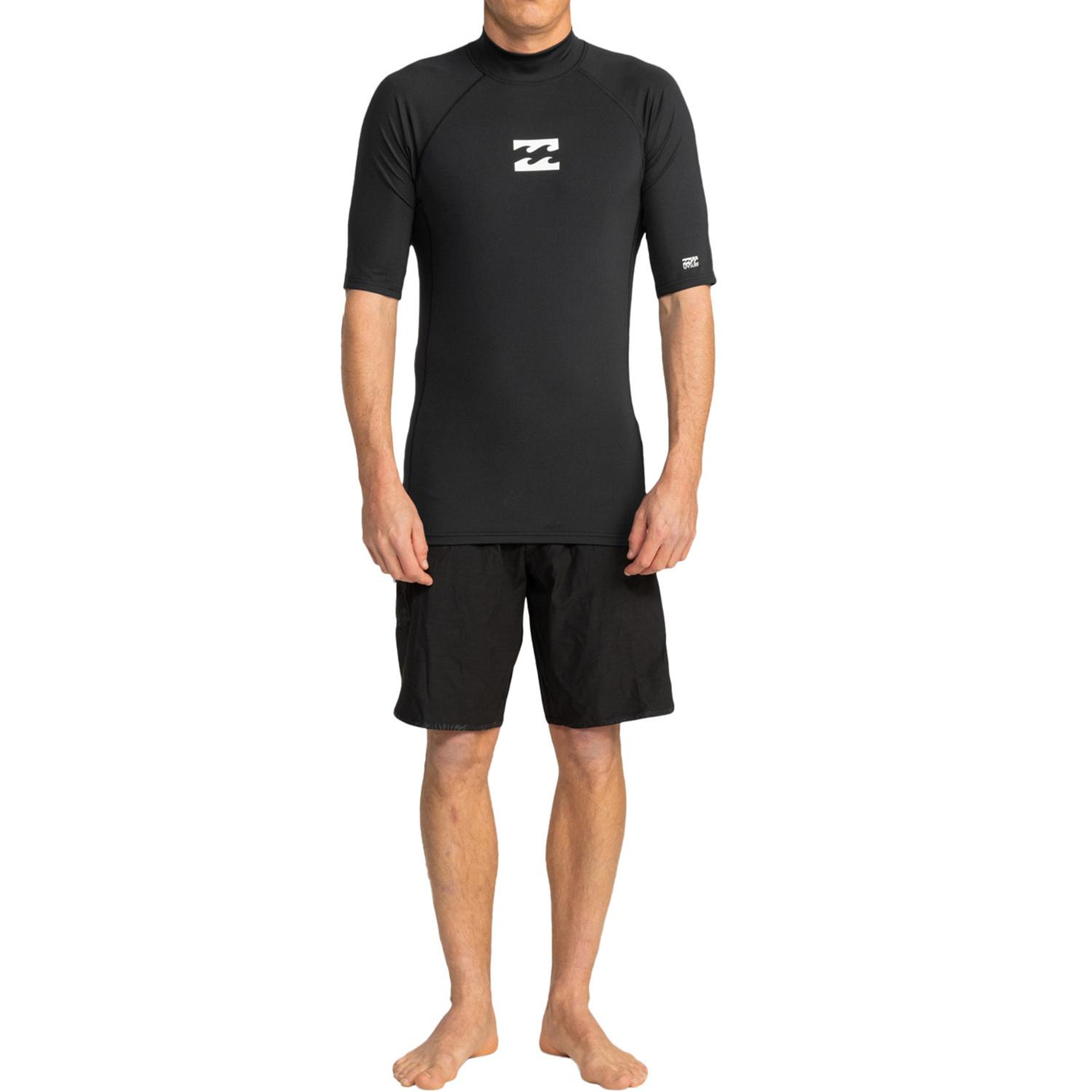 Billabong Waves All Day Ss Erkek Siyah Likra