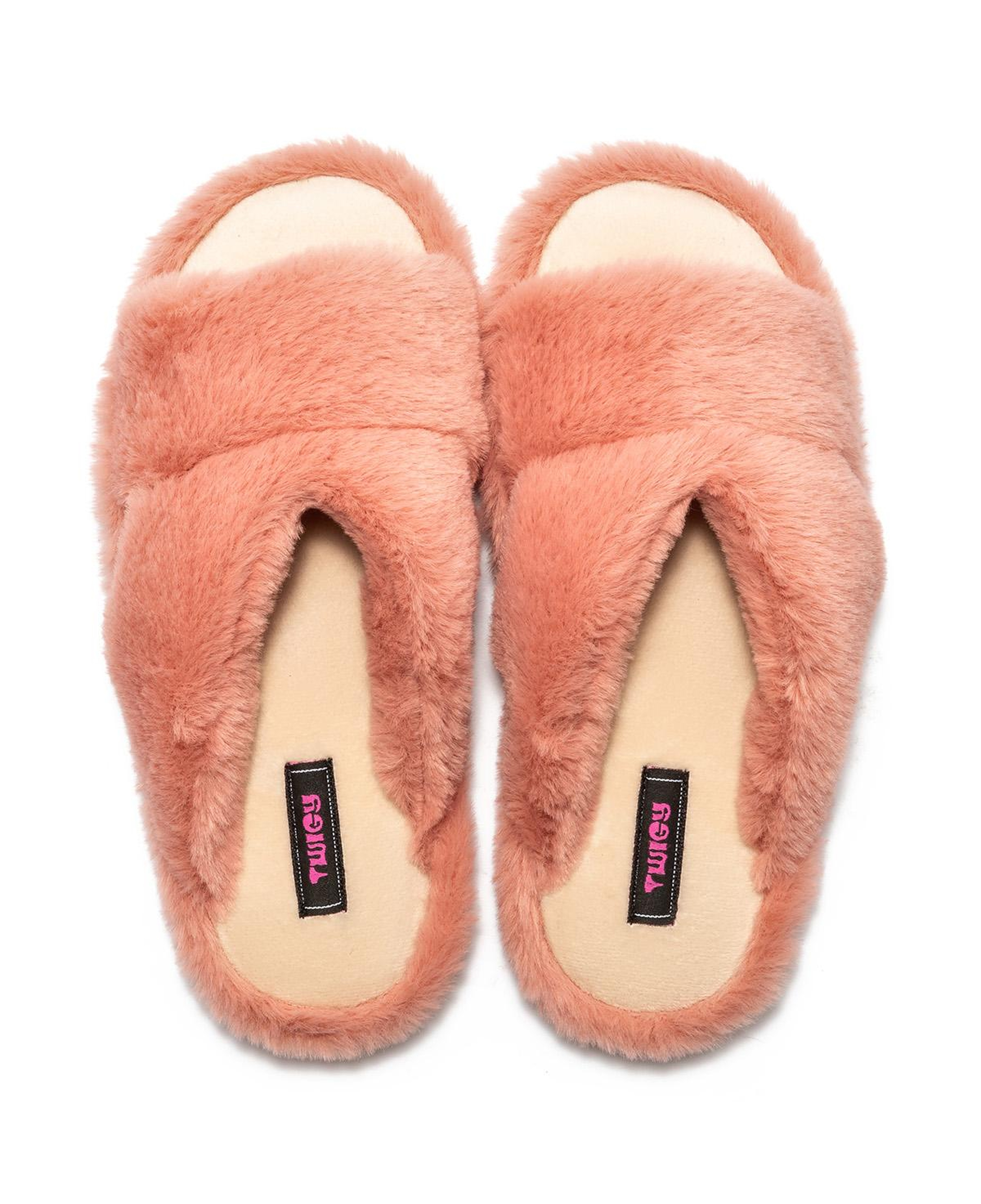 Moli Peluş Kadın Ev Terliği Pembe 36/41