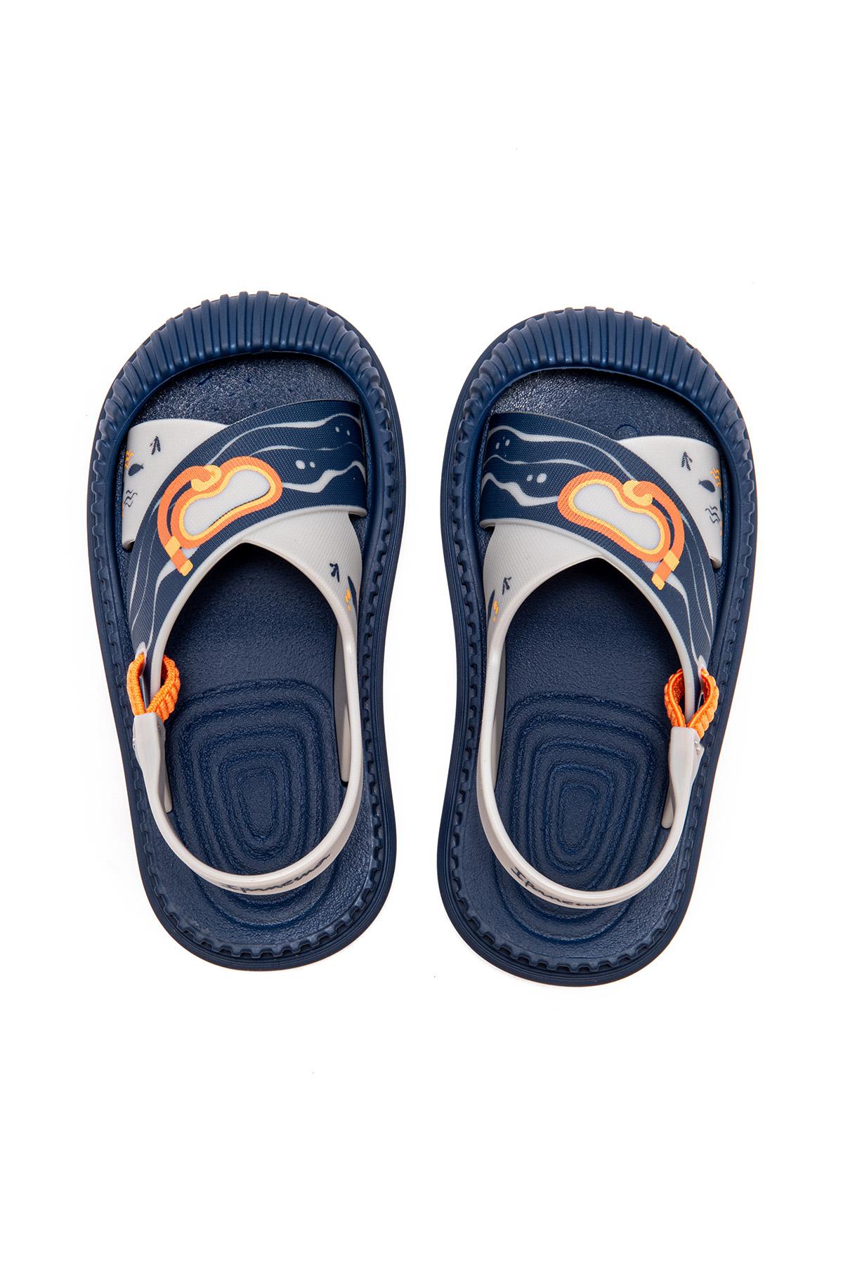 Fun Sea Çocuk Sandalet Lacivert-Gri 19/27