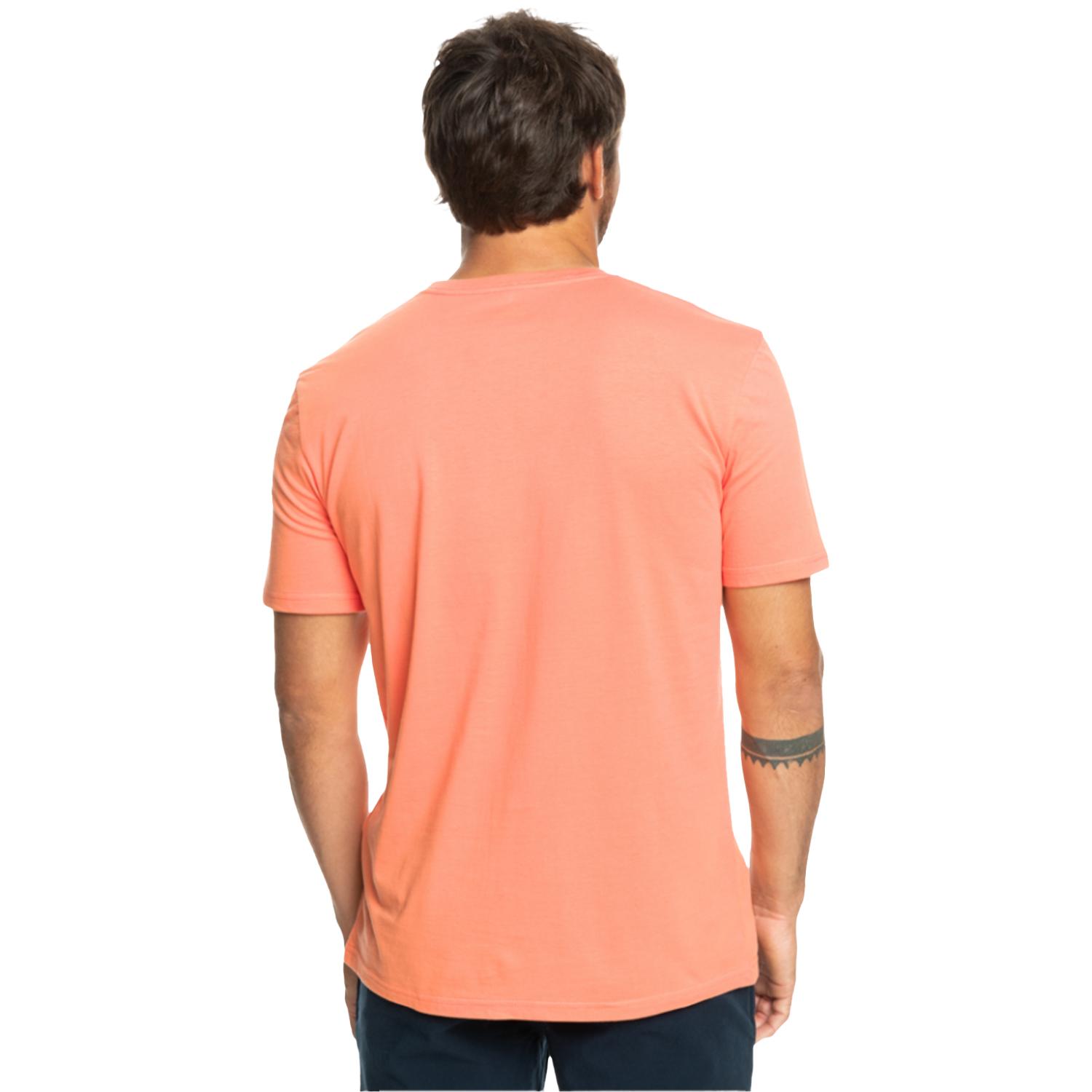 Quiksilver Mixedsignals Erkek Turuncu Tişört