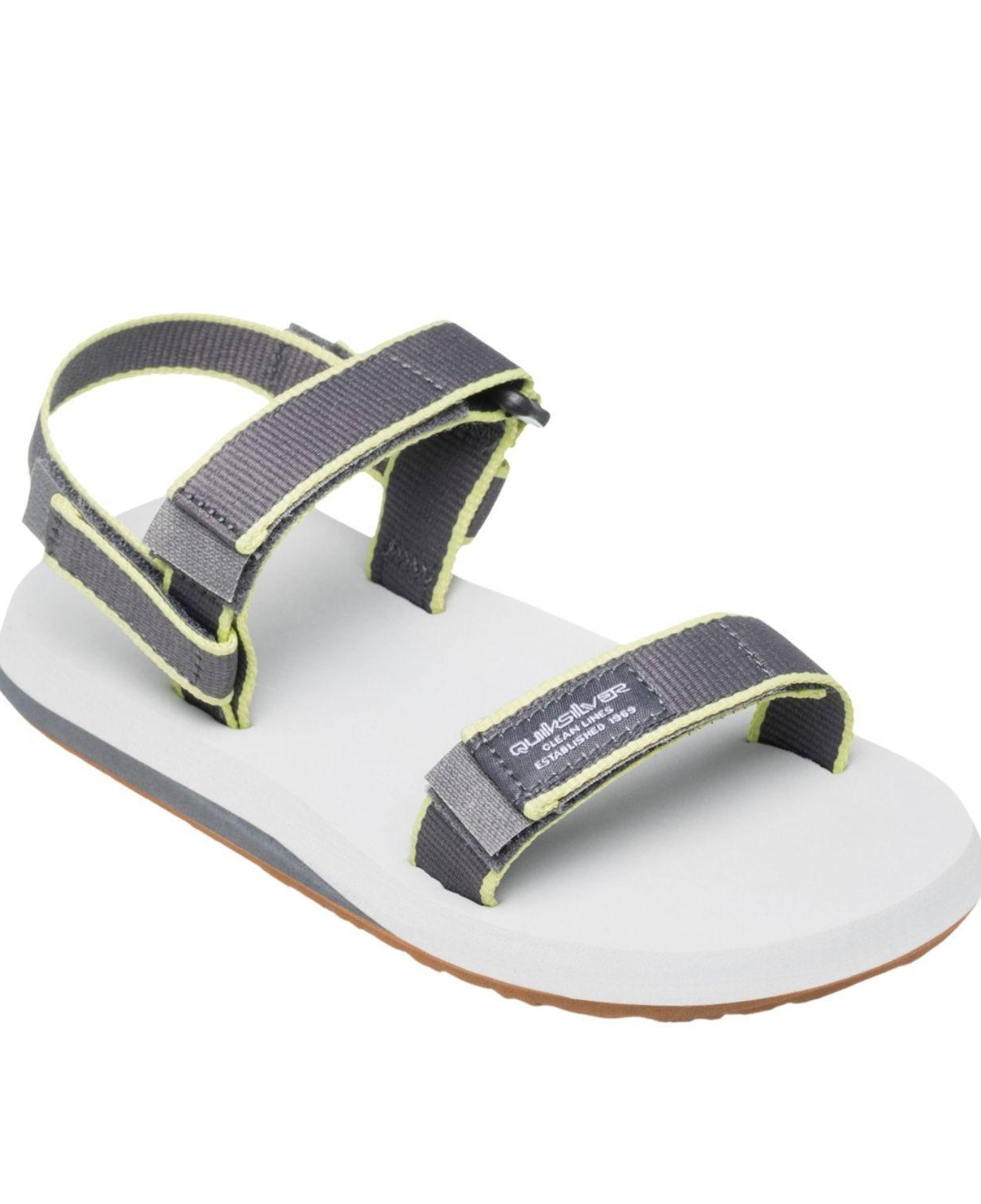 Quiksilver Monkey Caged Youth Erkek Çocuk Gri Terlik