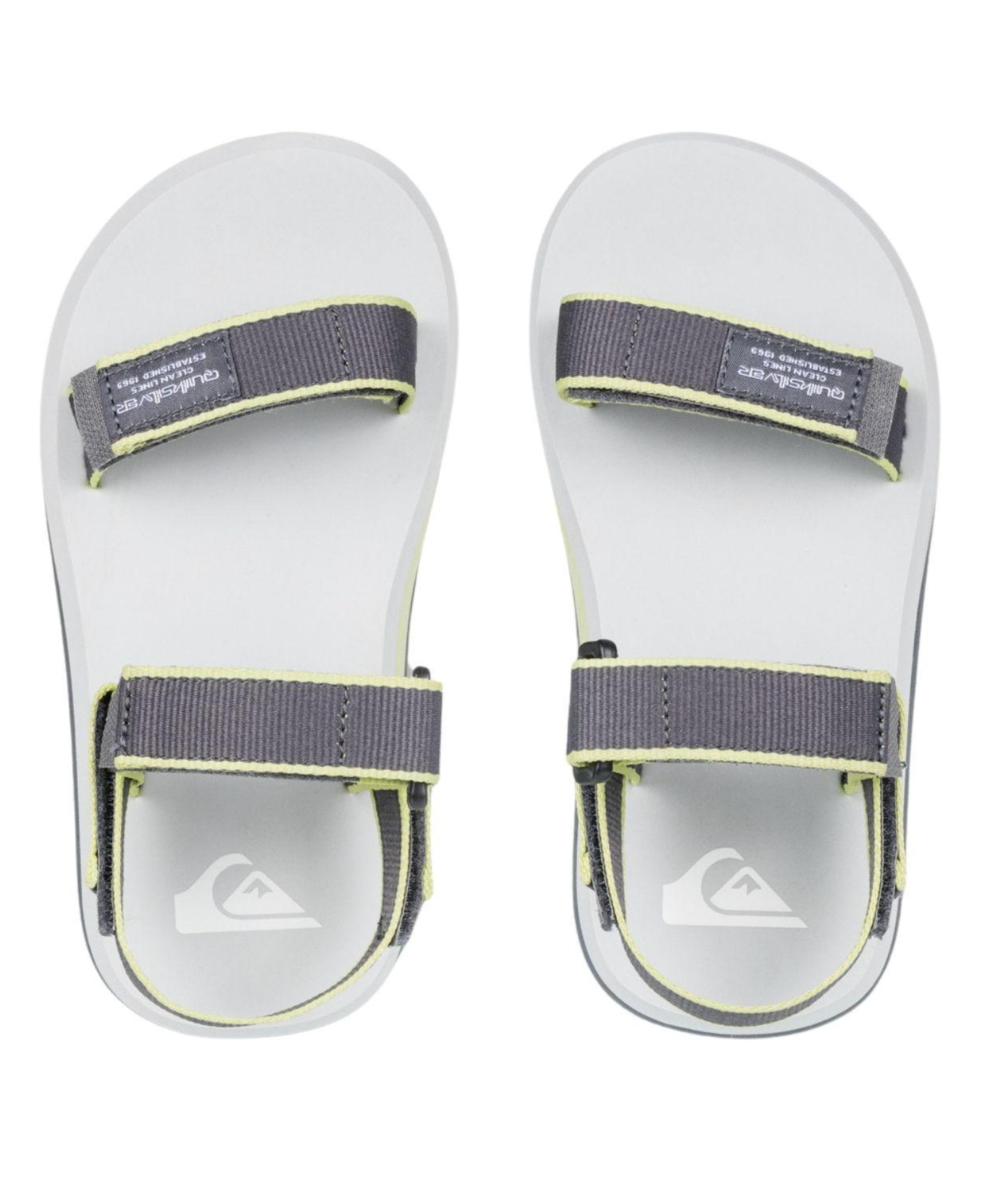 Quiksilver Monkey Caged Youth Erkek Çocuk Gri Terlik