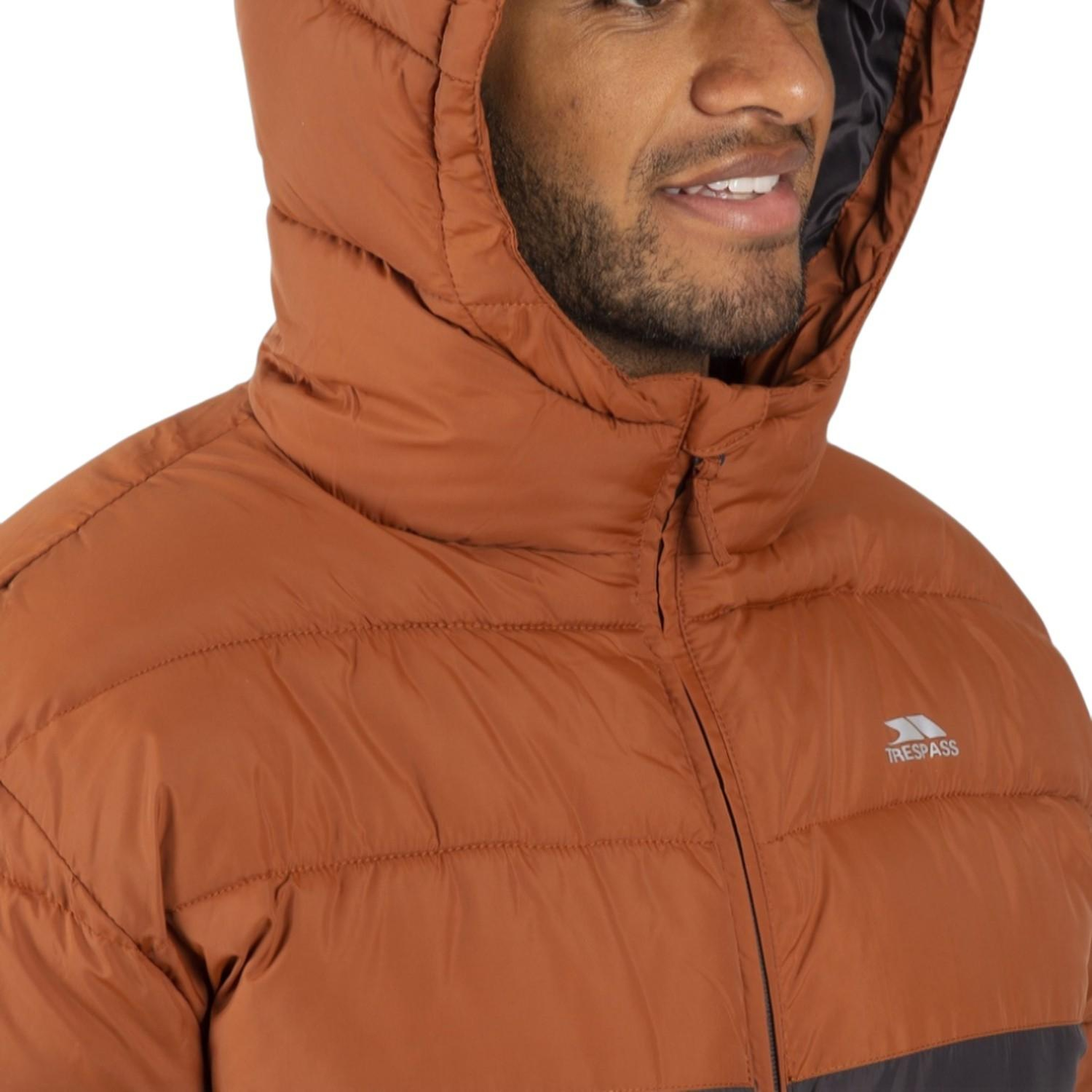 Trespass Oskar - Padded Erkek Pembe Outdoor Ceketi