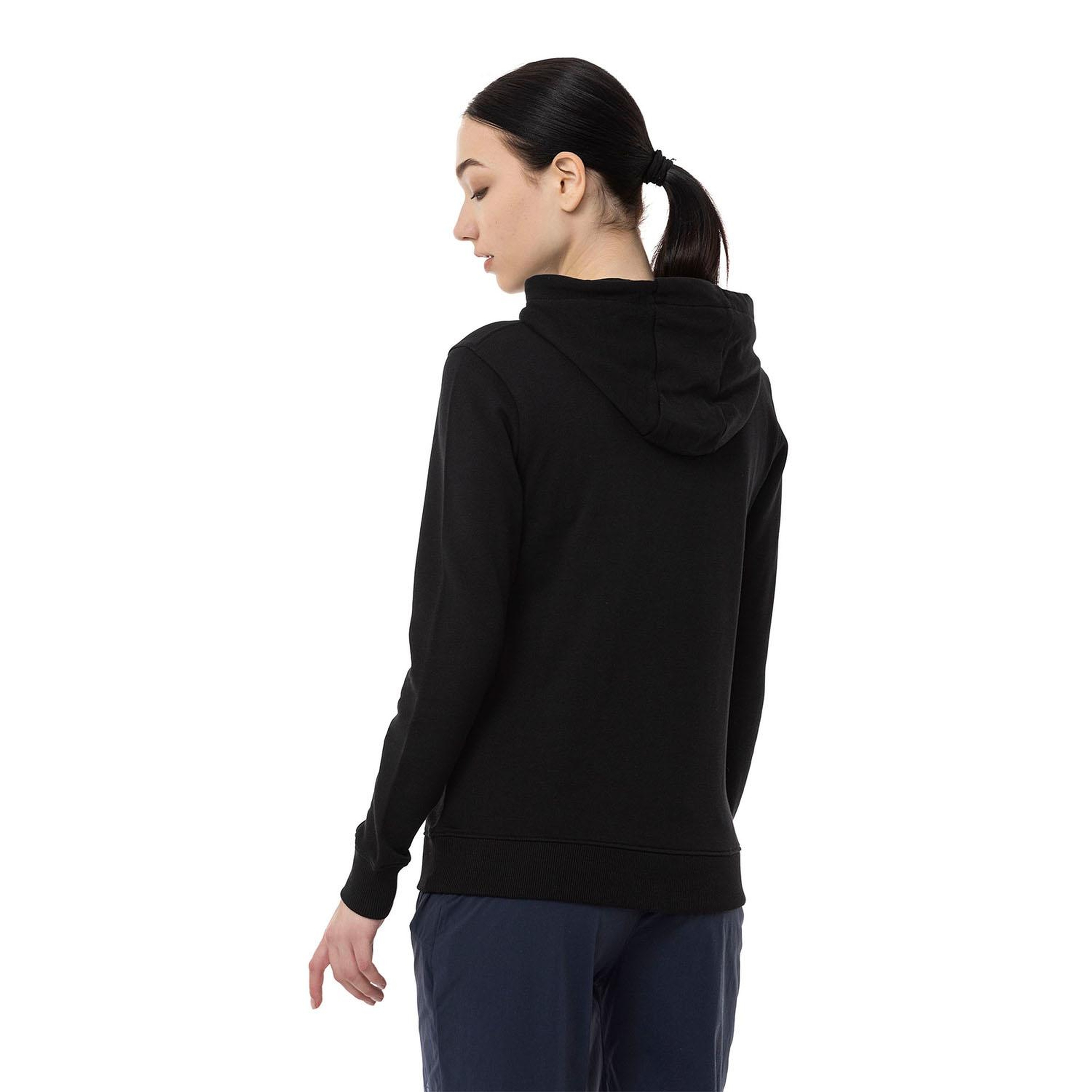 Jack Wolfskin Alice Hoody Kadın Siyah Sweatshirt