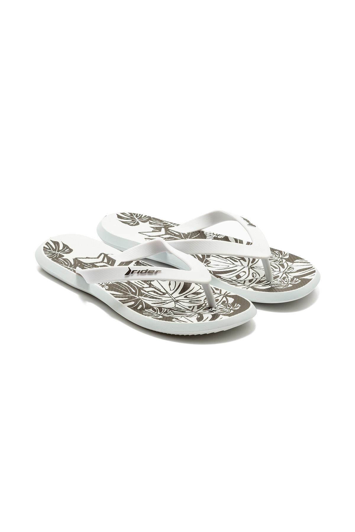 R1 Style Erkek Parmak Arası Terlik Beyaz 39/46