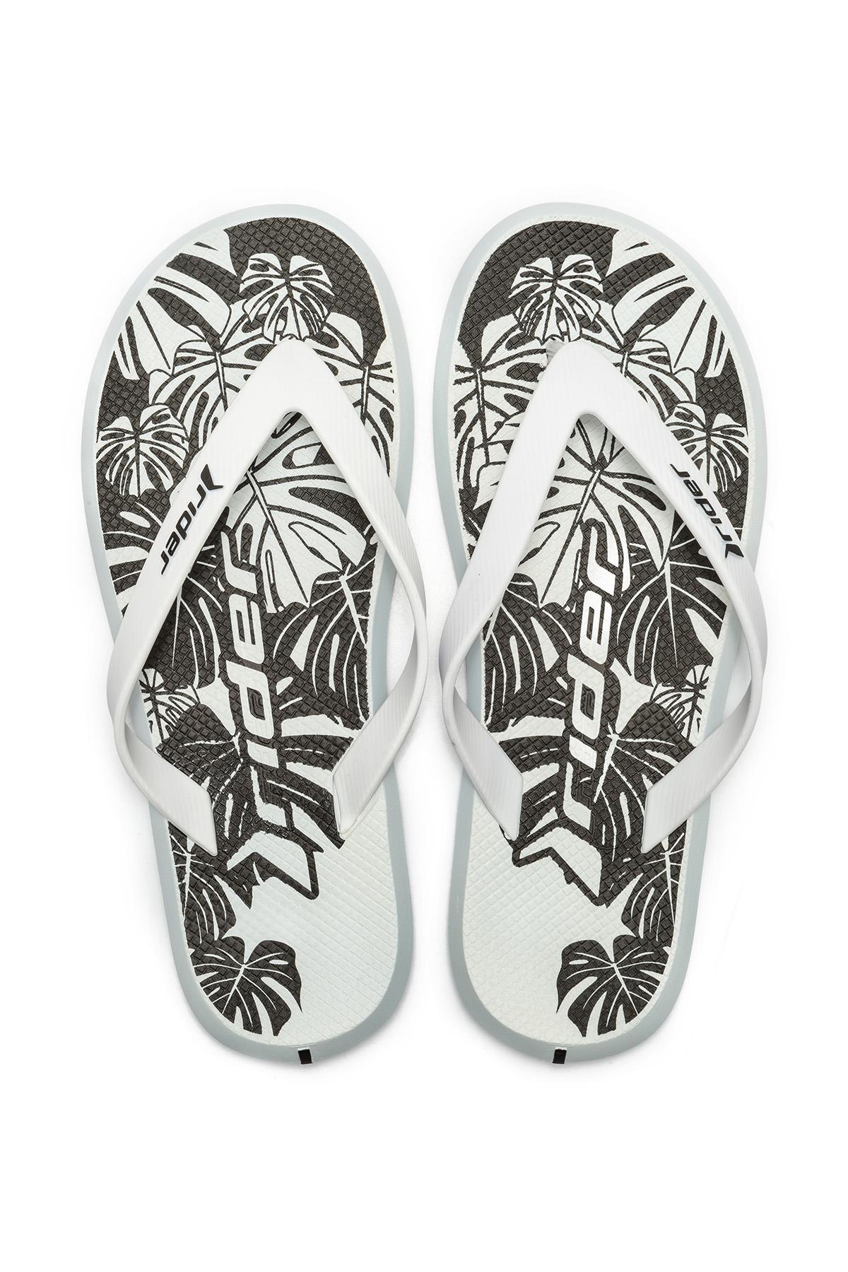 R1 Style Erkek Parmak Arası Terlik Beyaz 39/46