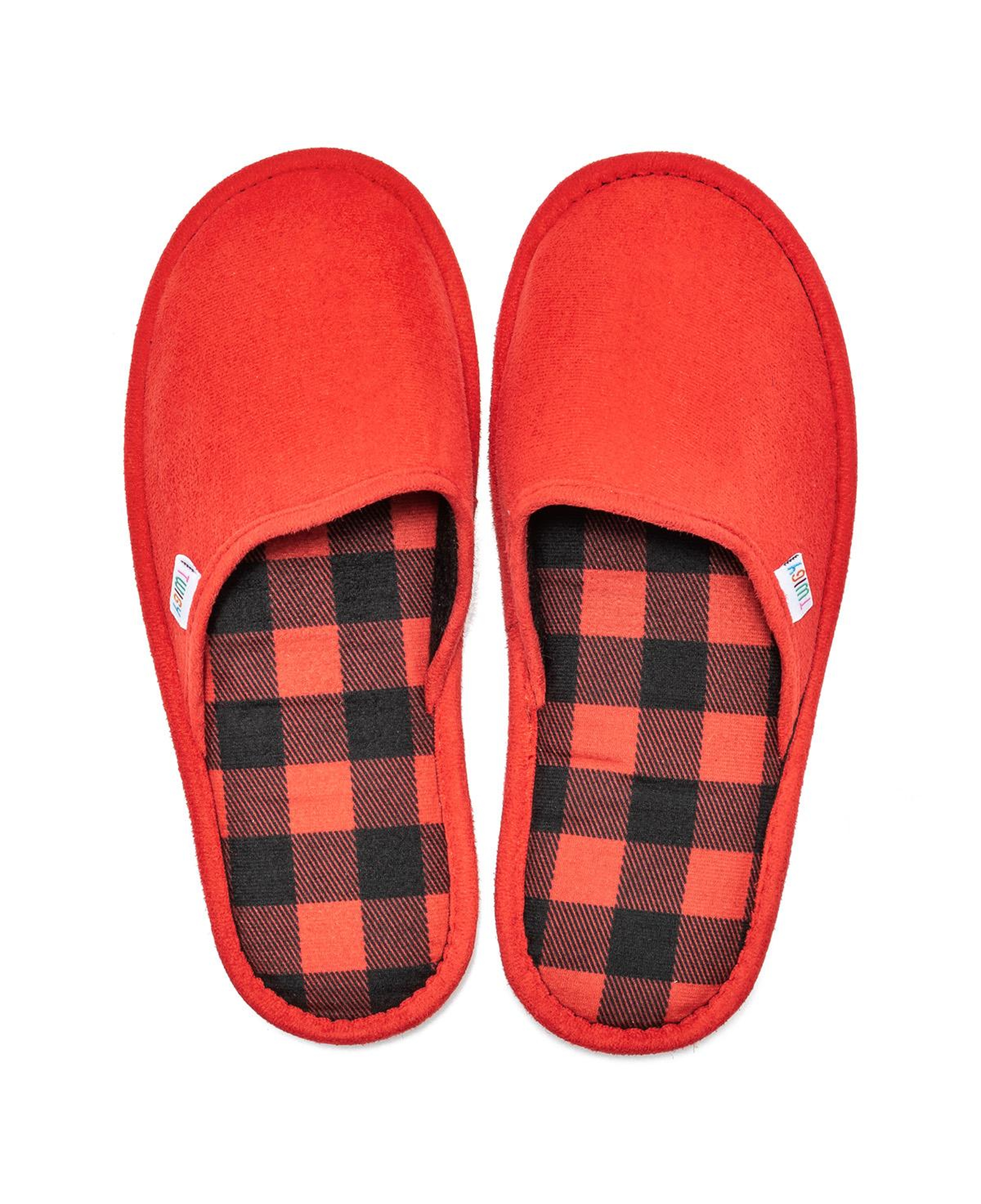 Alic Kadın,Garson Boy Ev Terliği Kırmızı 36/41