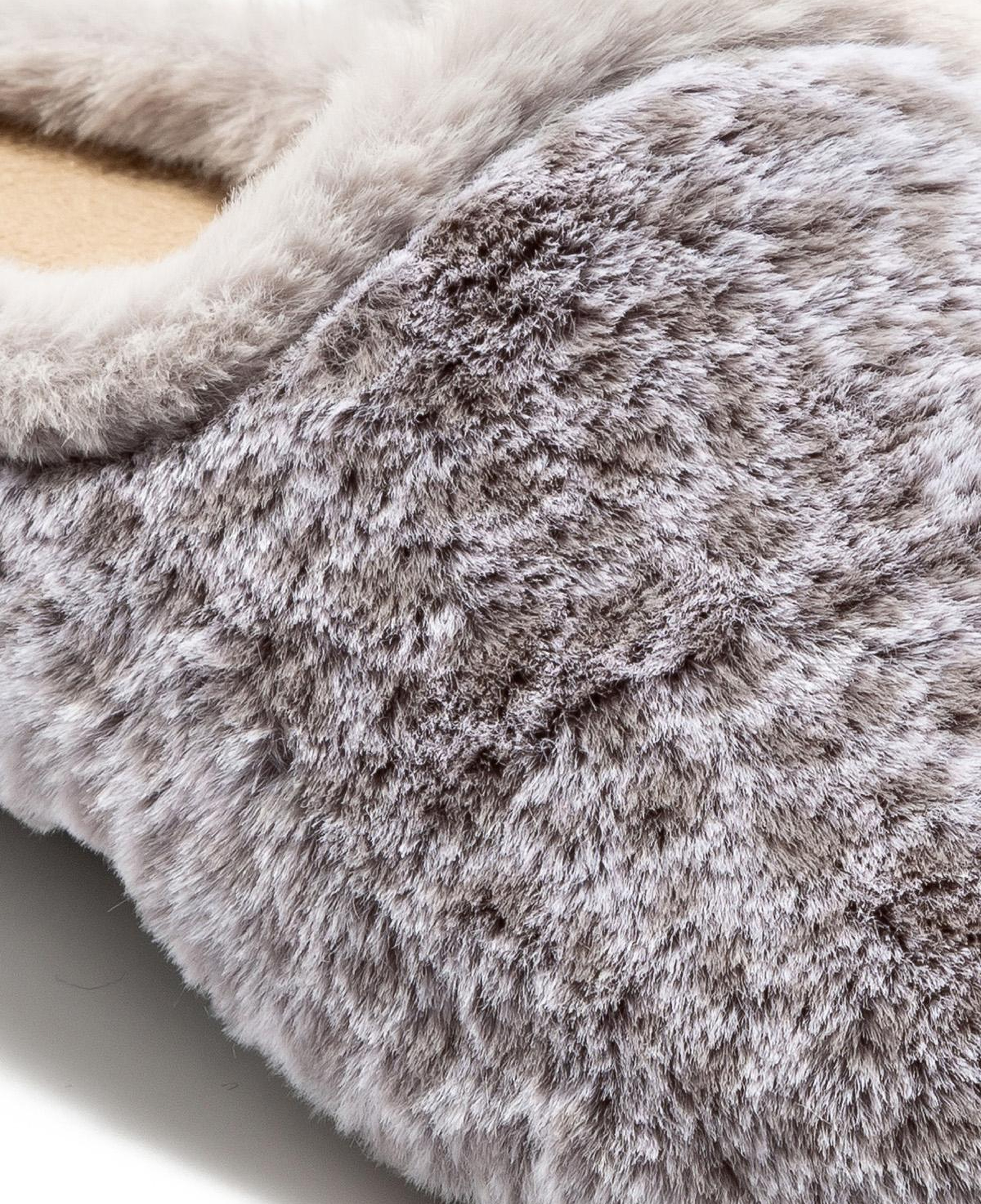 Leopar Kadın Ev Terliği Gri 36/41