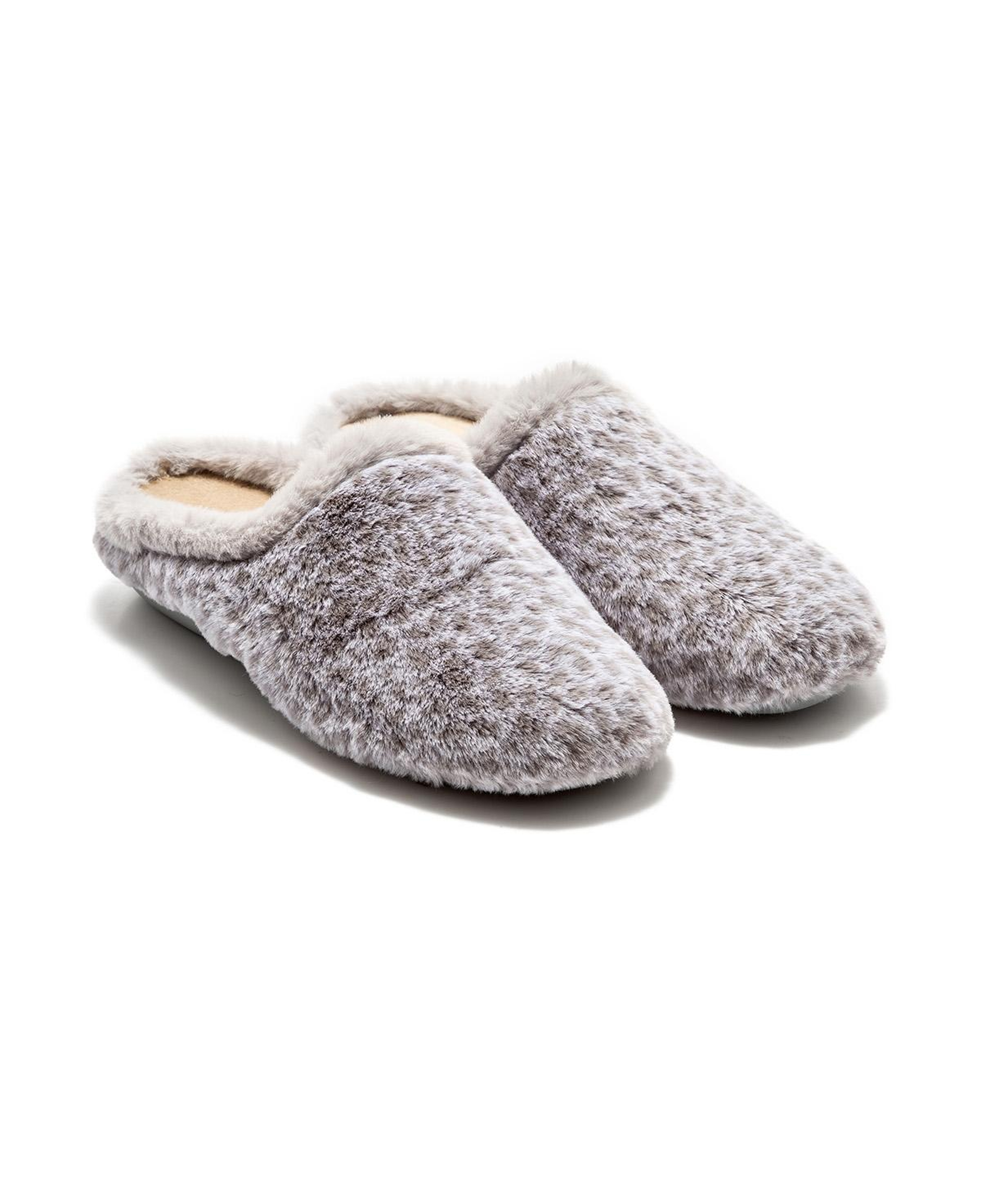 Leopar Kadın Ev Terliği Gri 36/41