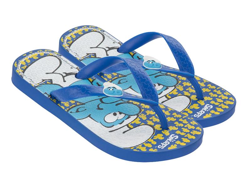 Smurfs Kids Parmak Arası Terlik Mavi 25/34
