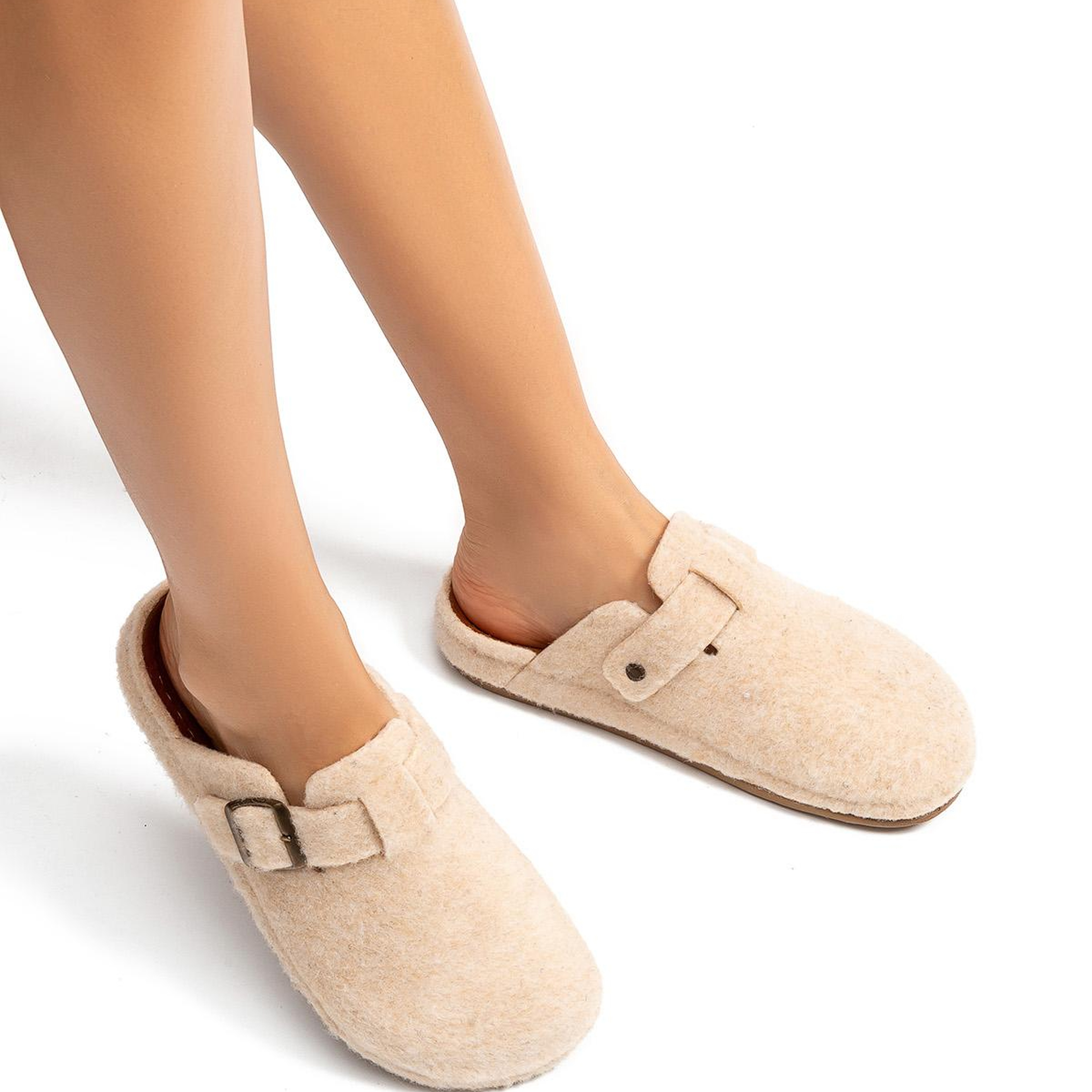 Tuana Kadın, Garson Boy Ev Terliği Krem 36/40