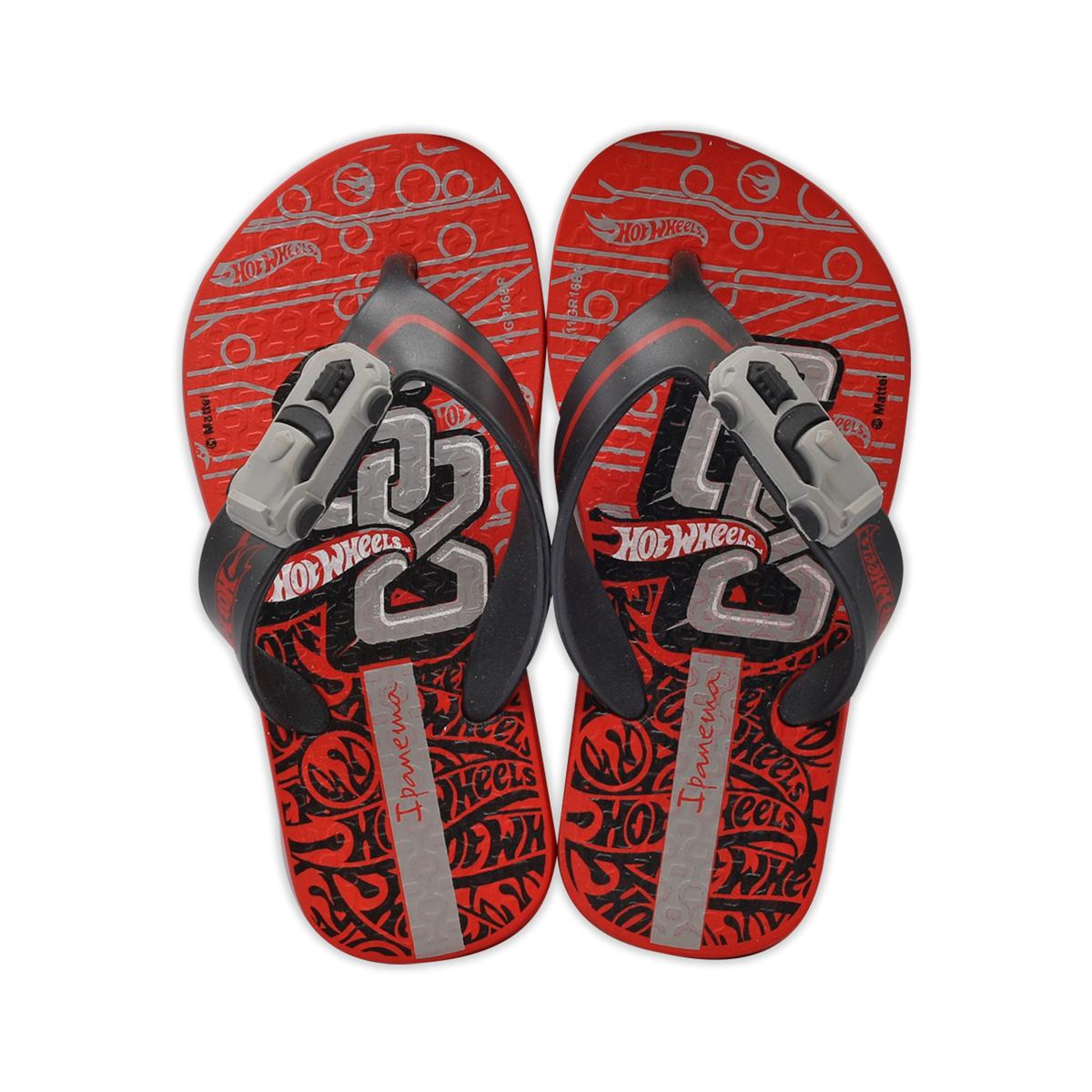 Hot Wheels Çocuk Parmak Arası Terlik Kırmızı 25/34