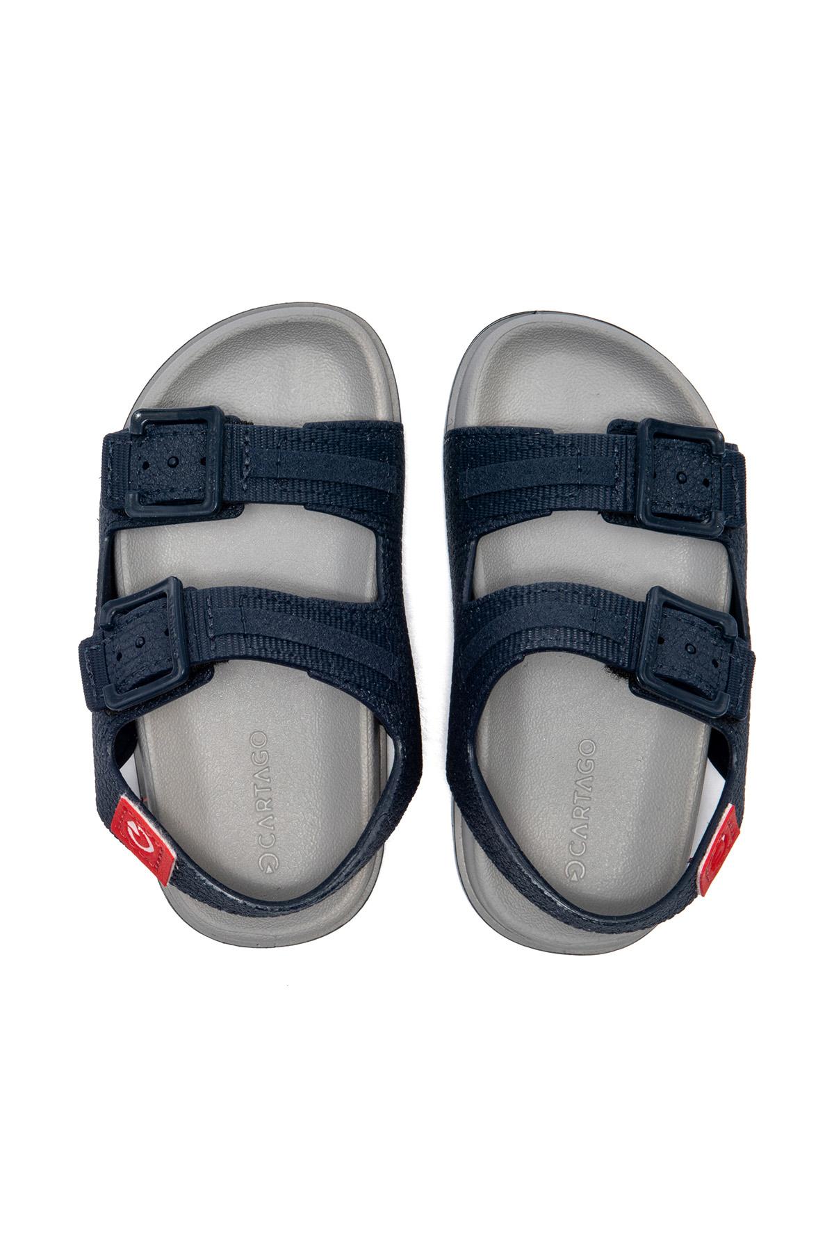 Mılao Slide Çocuk Sandalet Gri 19/26