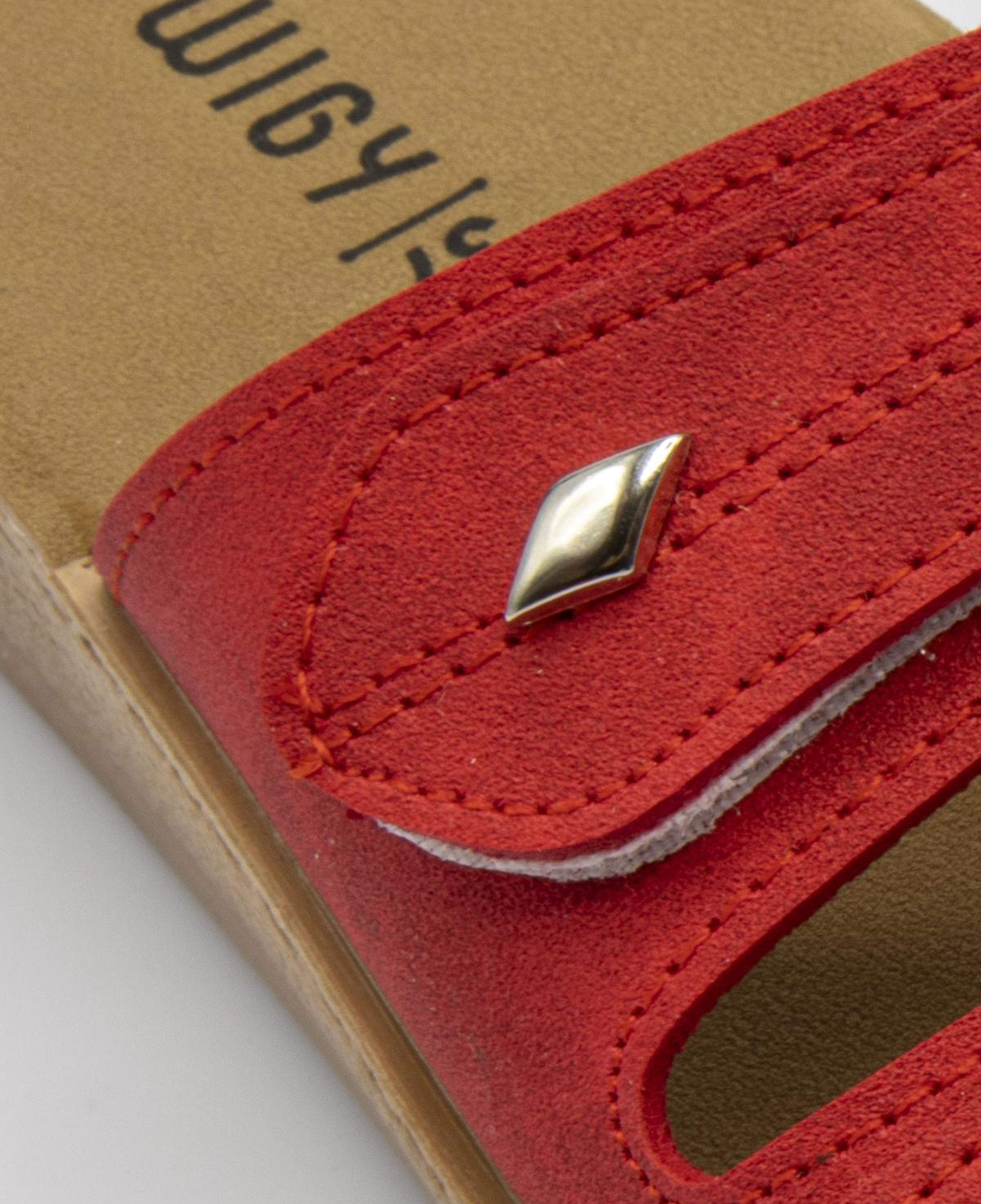 İnci Kadın Terlik Kırmızı 36/40