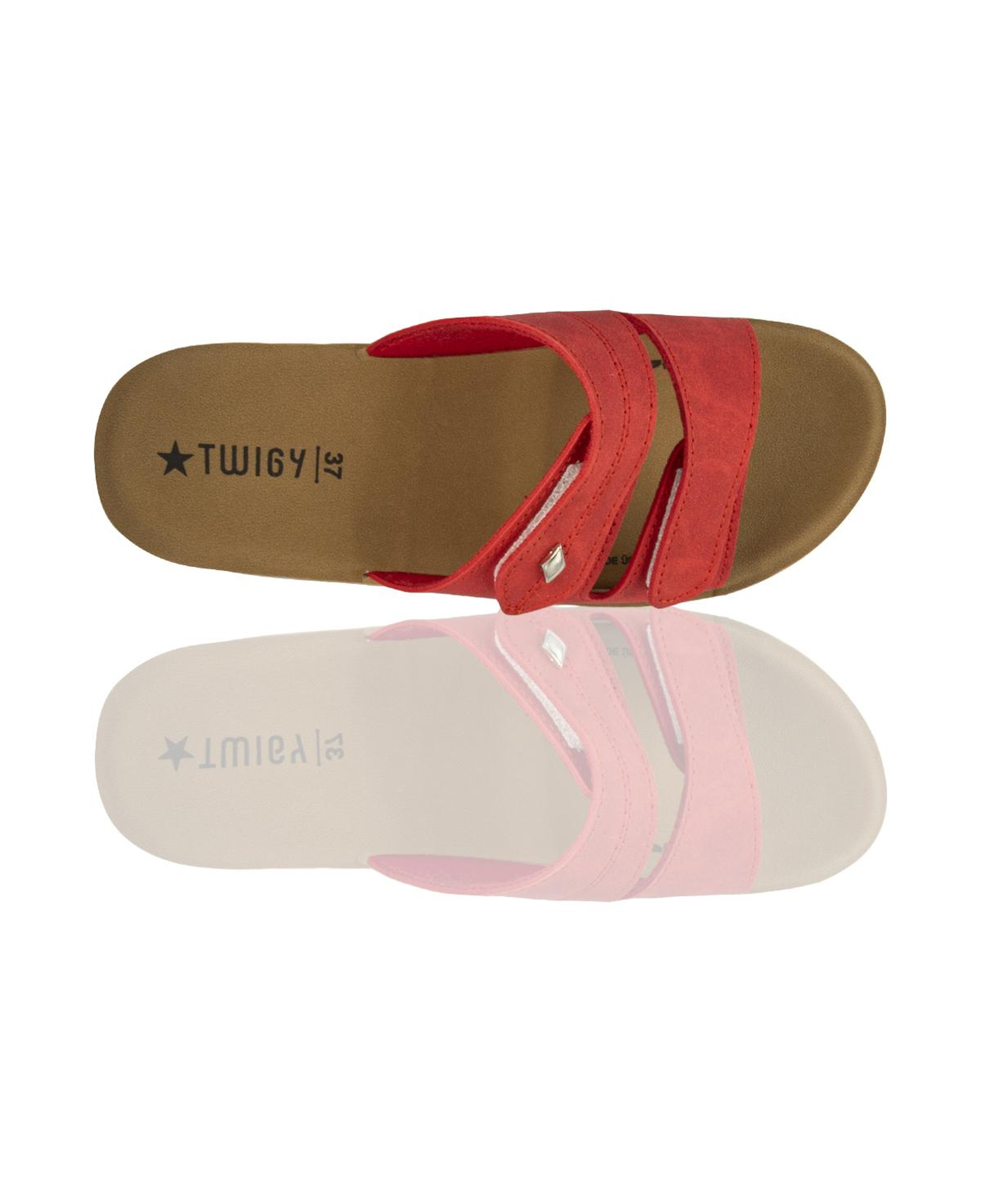 İnci Kadın Terlik Kırmızı 36/40