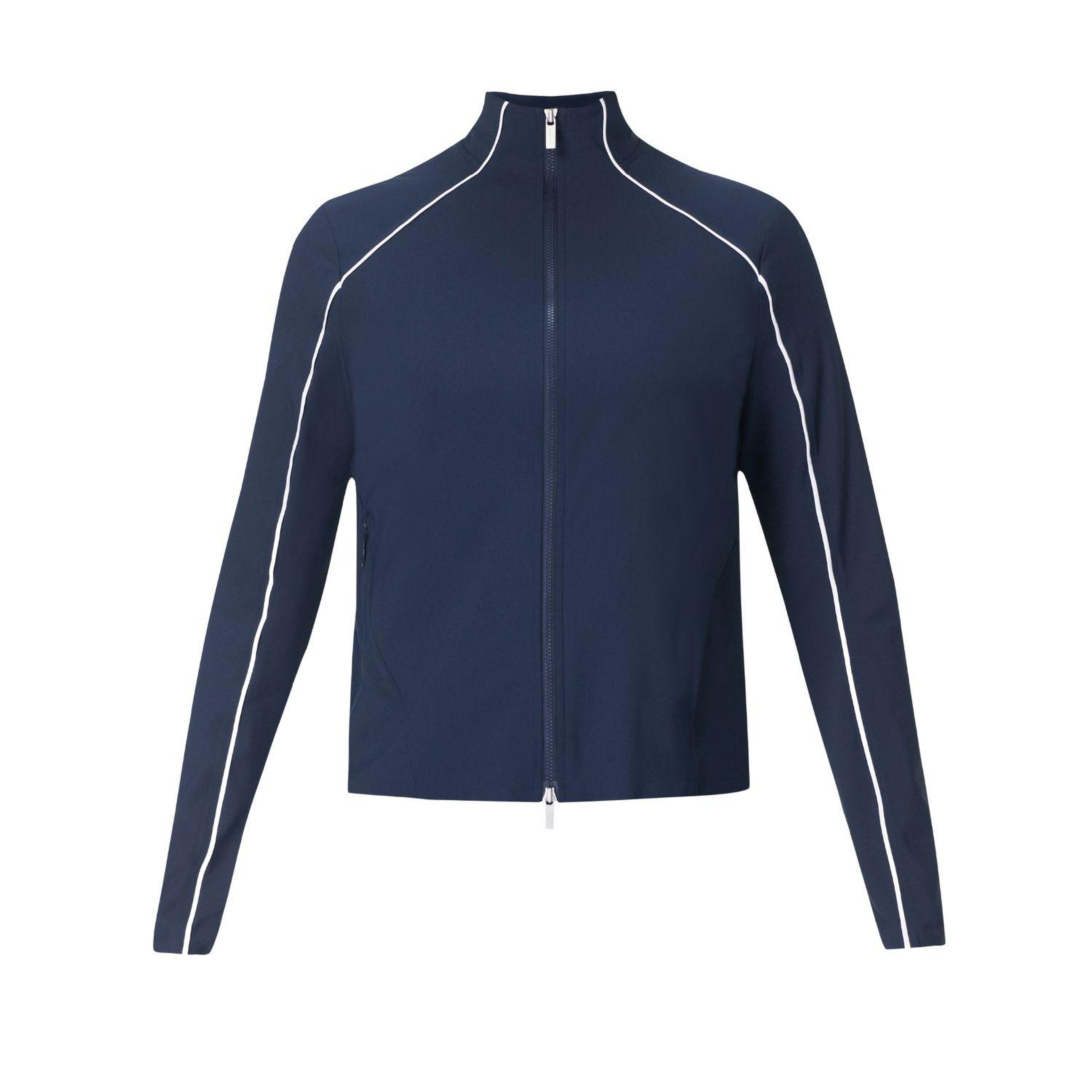 Sweaty Betty Anytime Explorer Zip Up Kadın Mavi Tank Top