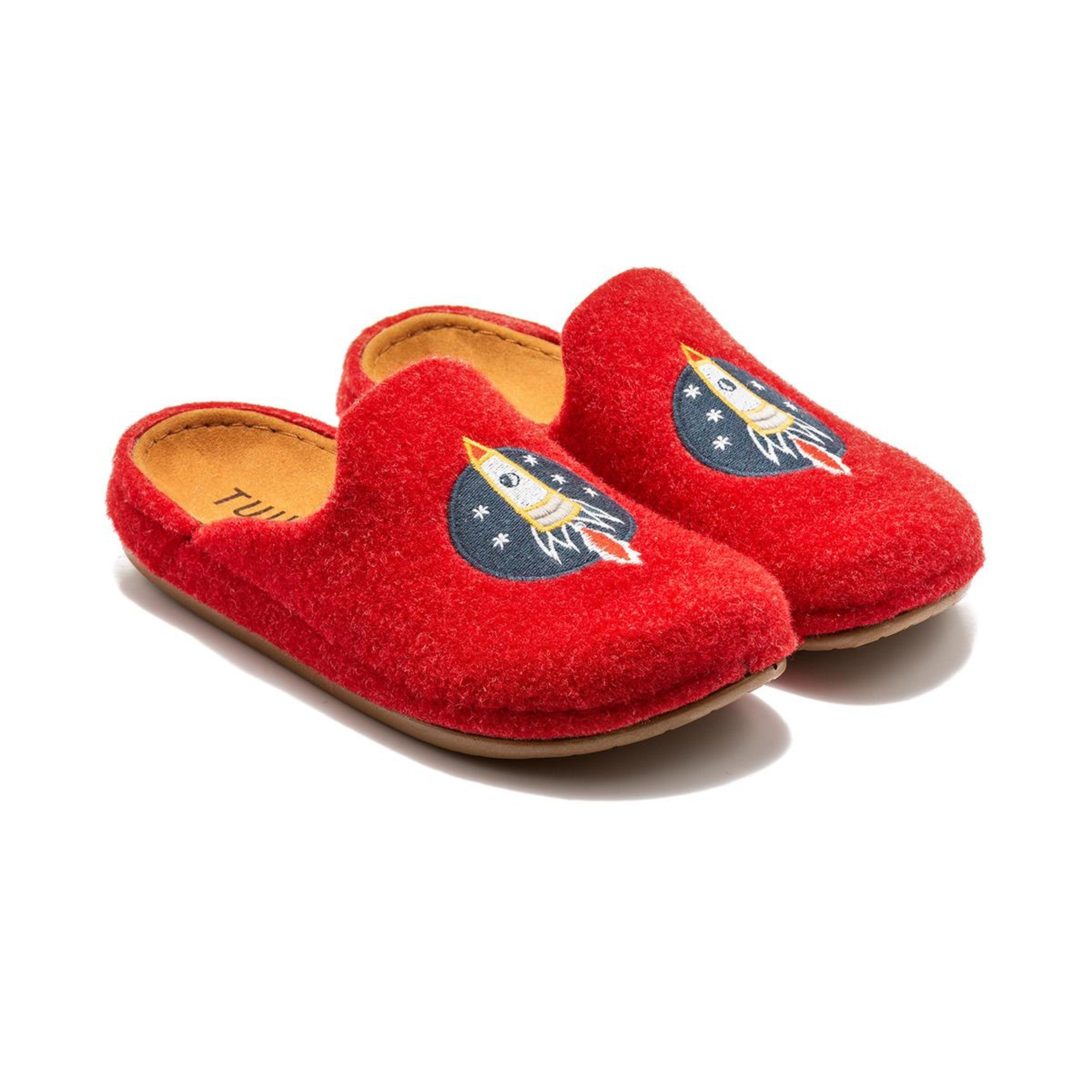 Roket Çocuk Ev Terliği Kırmızı 30/35