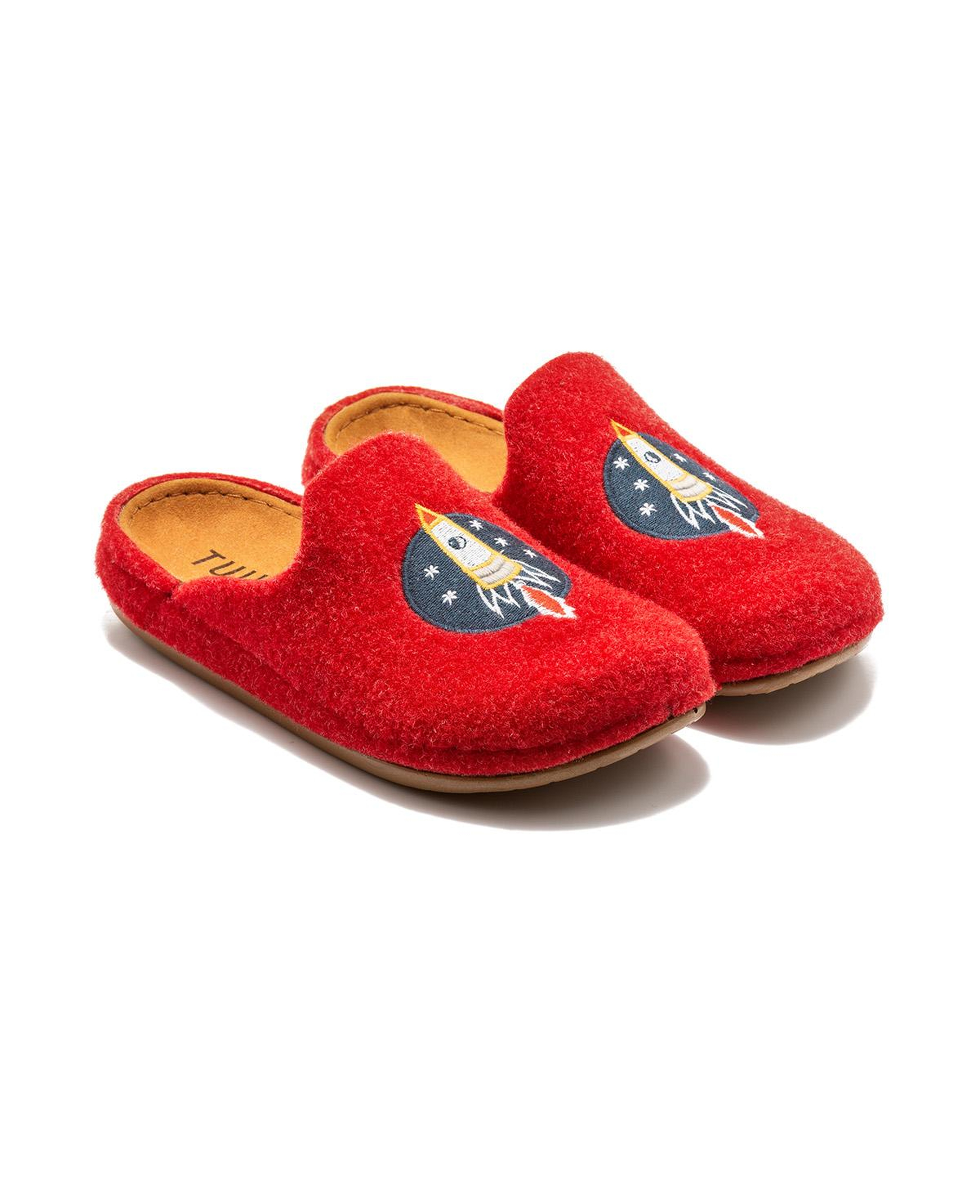 Roket Çocuk Ev Terliği Kırmızı 30/35