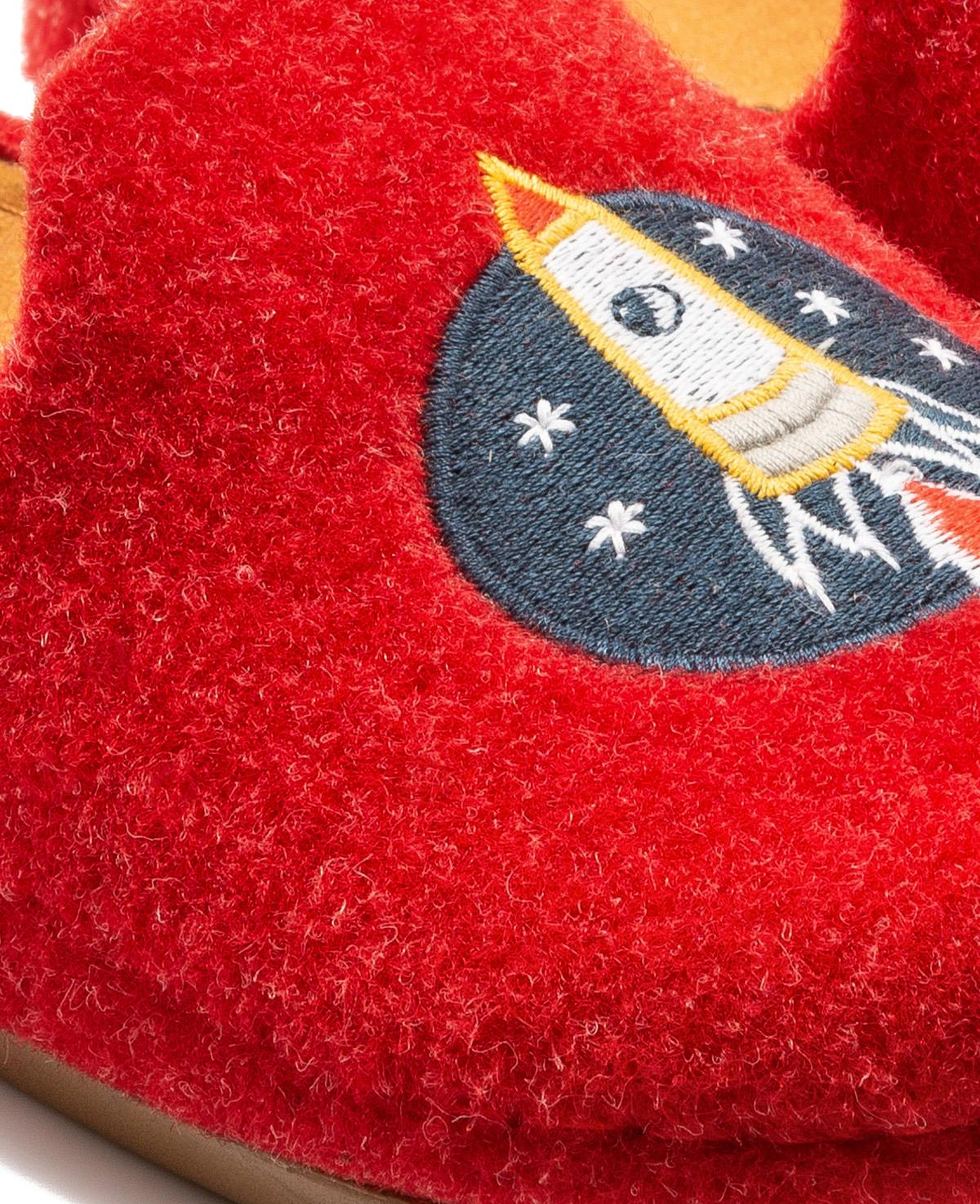 Roket Çocuk Ev Terliği Kırmızı 30/35