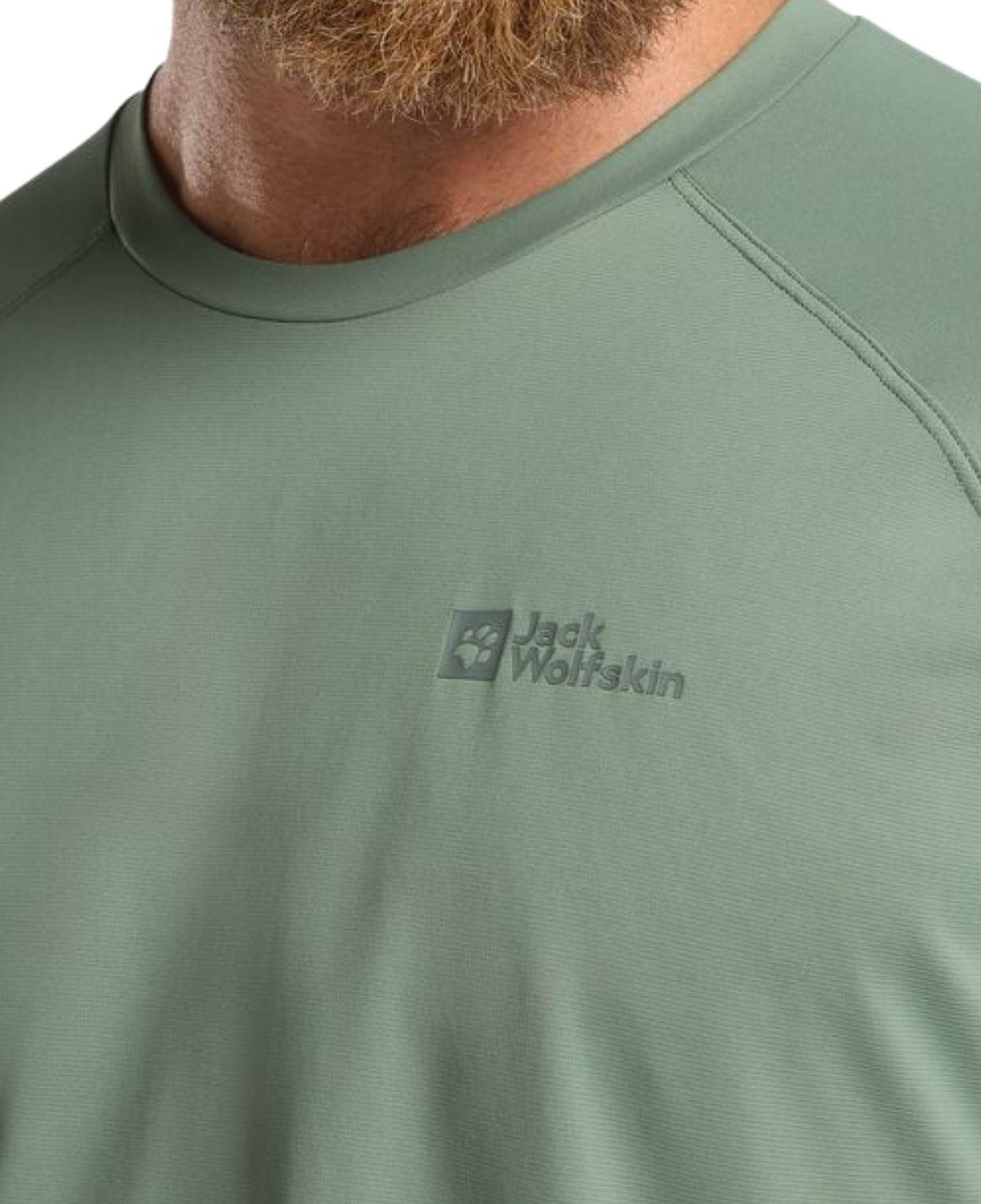 Jack Wolfskin Prelight Swift Ls Erkek Yeşil Tişört