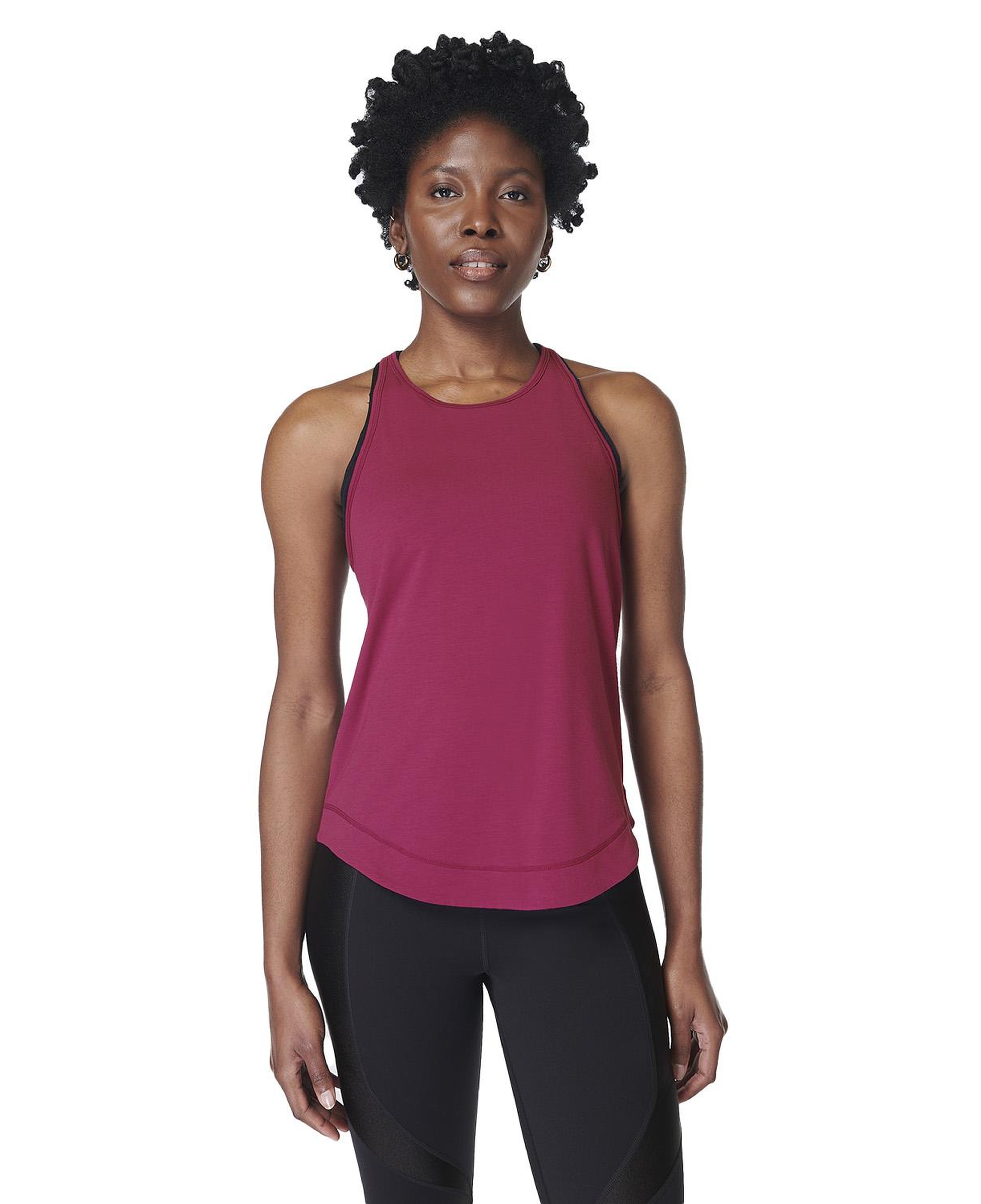 Sweaty Betty Breathe Easy Run Kadın Kırmızı Koşu Tank Top