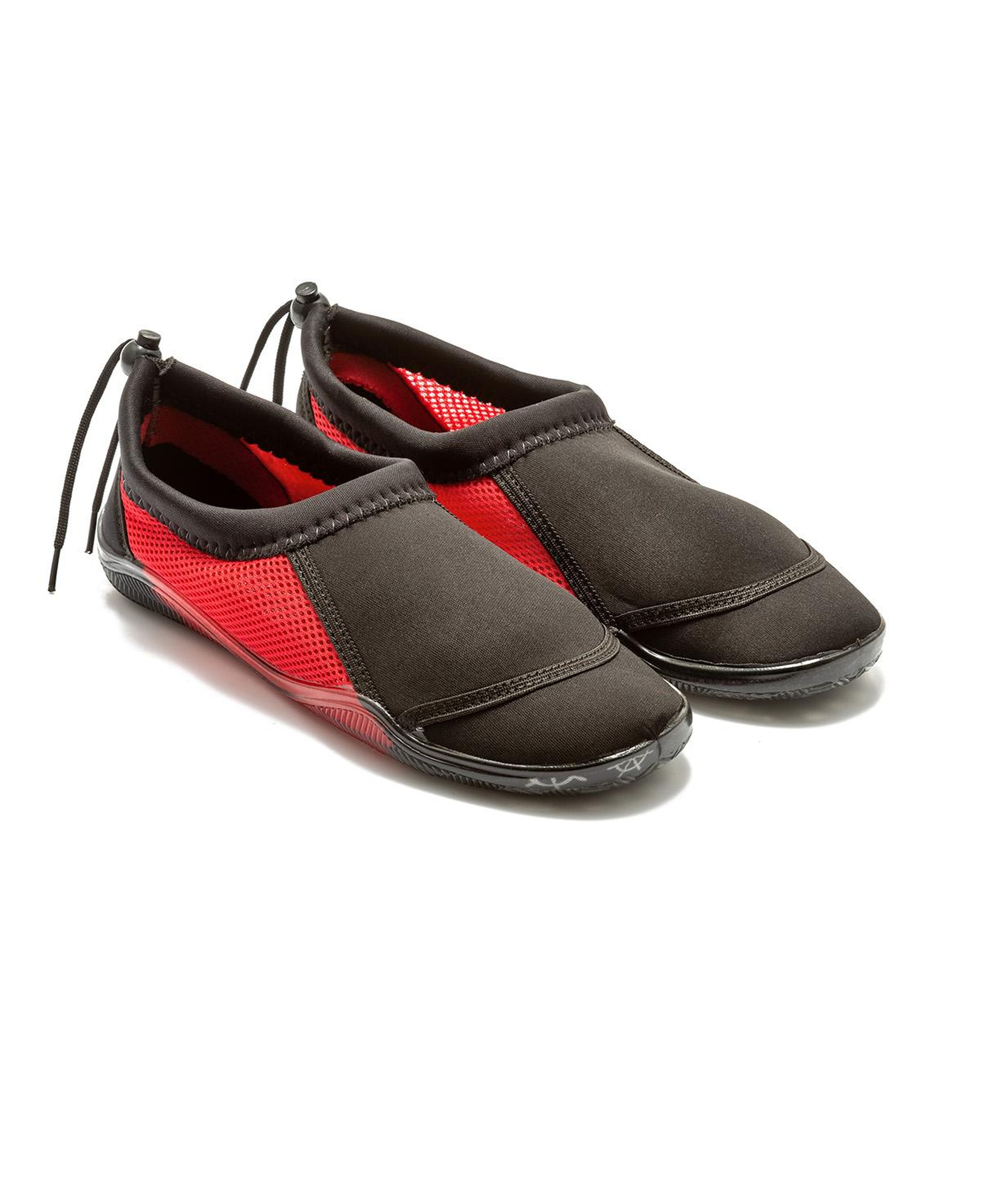 Deniz Kadın,garson Boy Deniz Ayakkabısı Siyah-Kırmızı 36/40