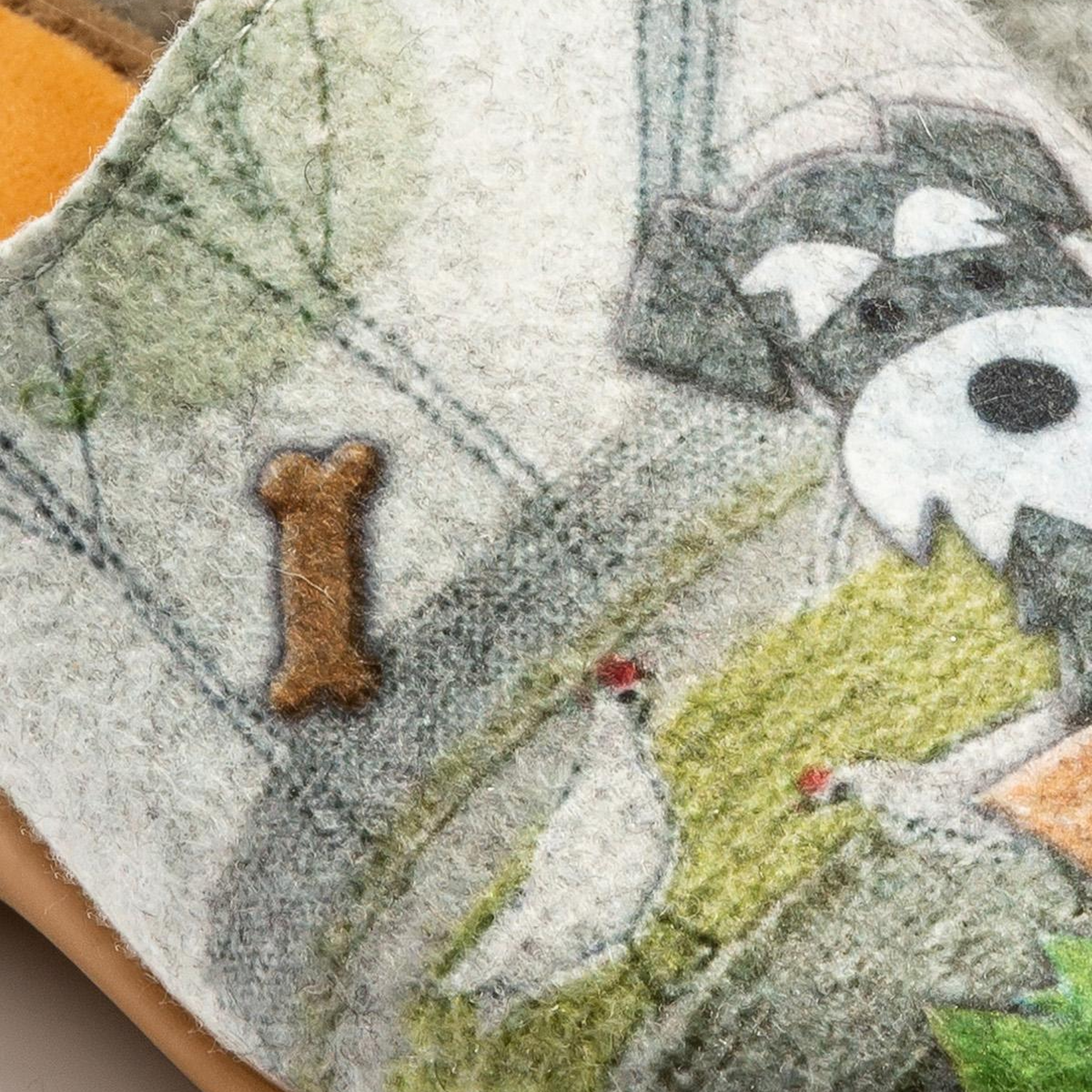 Köpek Kadın Ev Terliği Gri 36/41