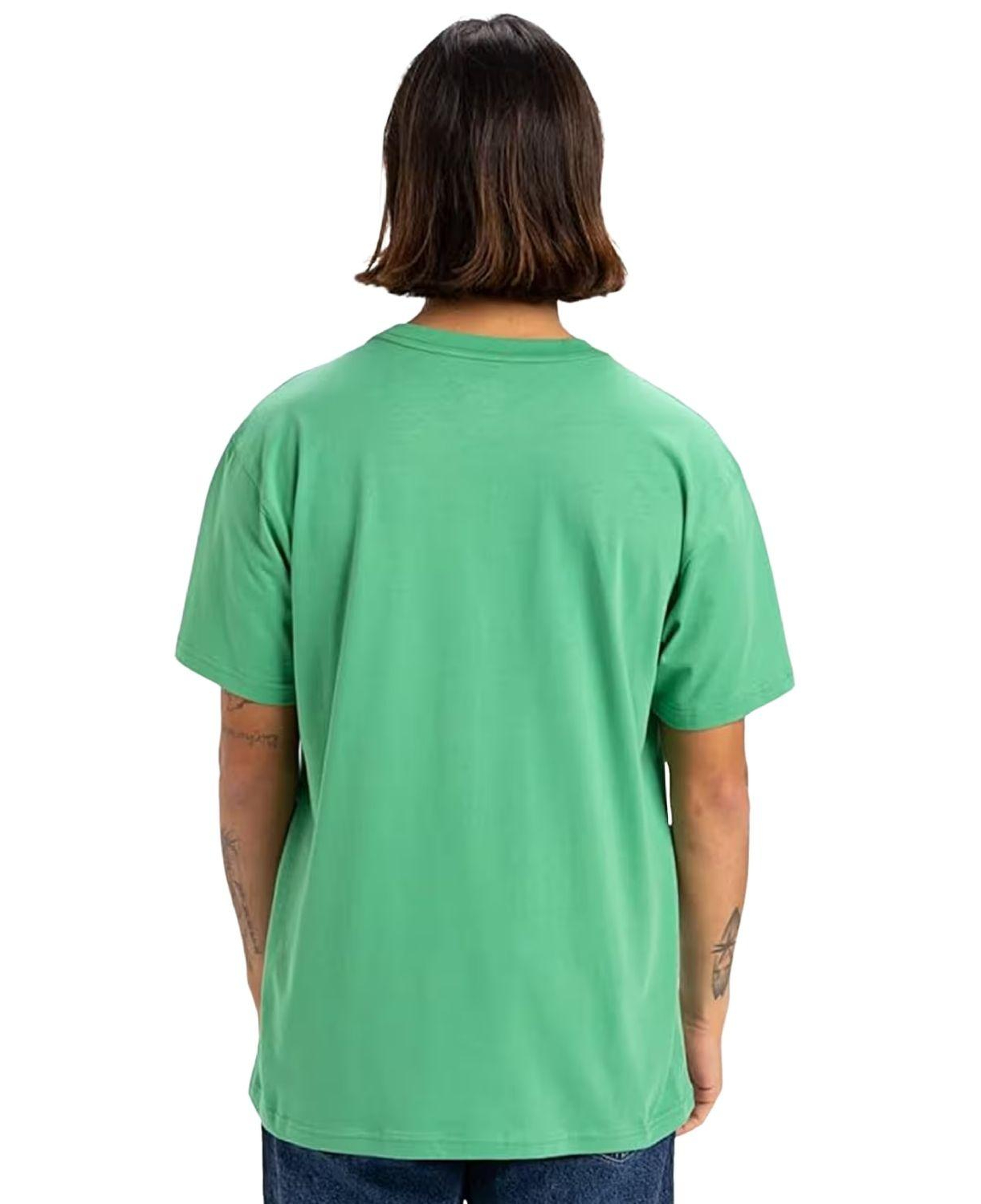 Quiksilver Fineline Erkek Yeşil Tişört