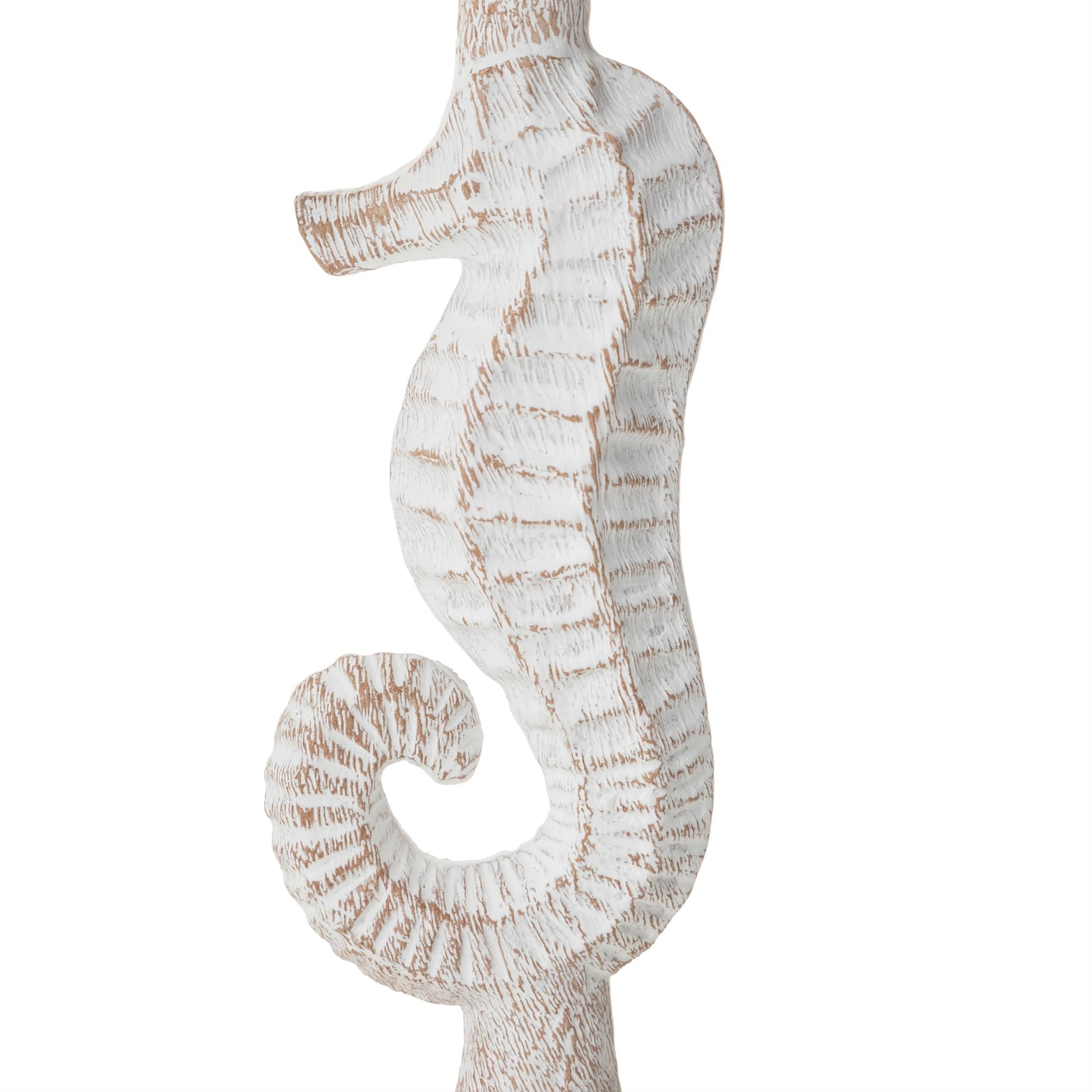 SEAHORSE MUMLUK BEYAZ 11X10X23 CM