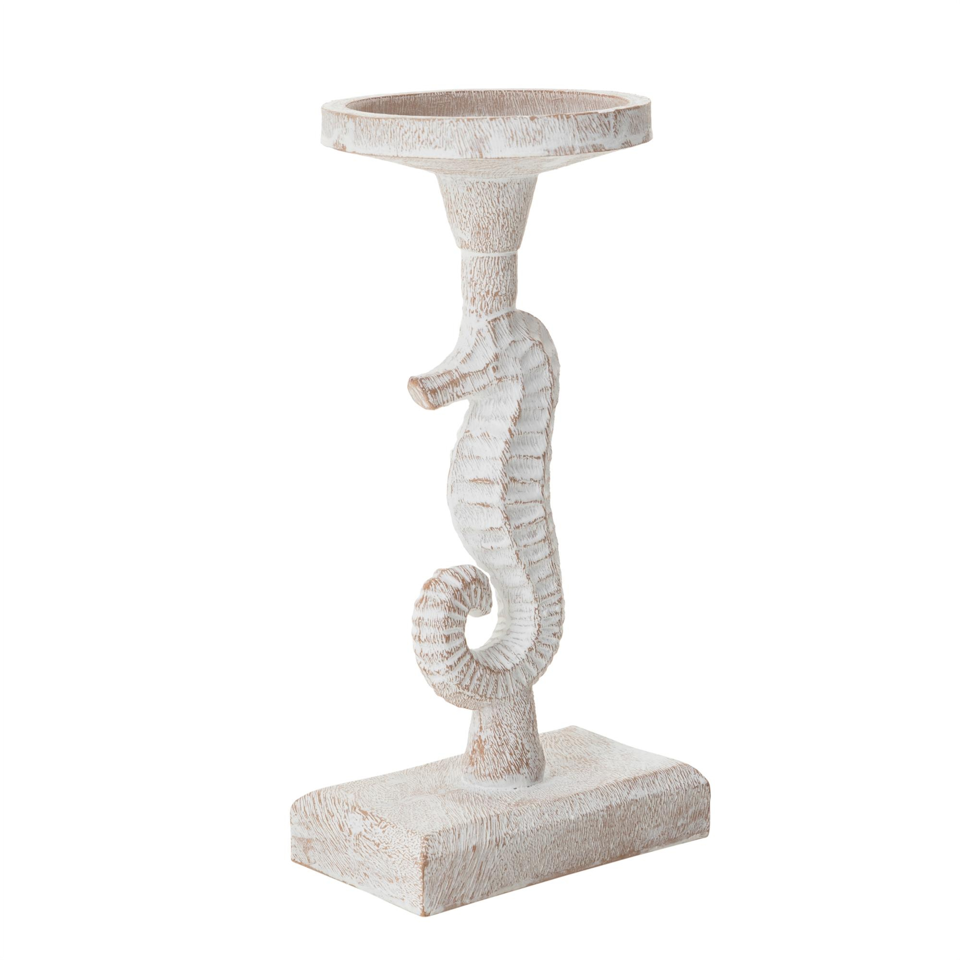 SEAHORSE MUMLUK BEYAZ 11X10X23 CM