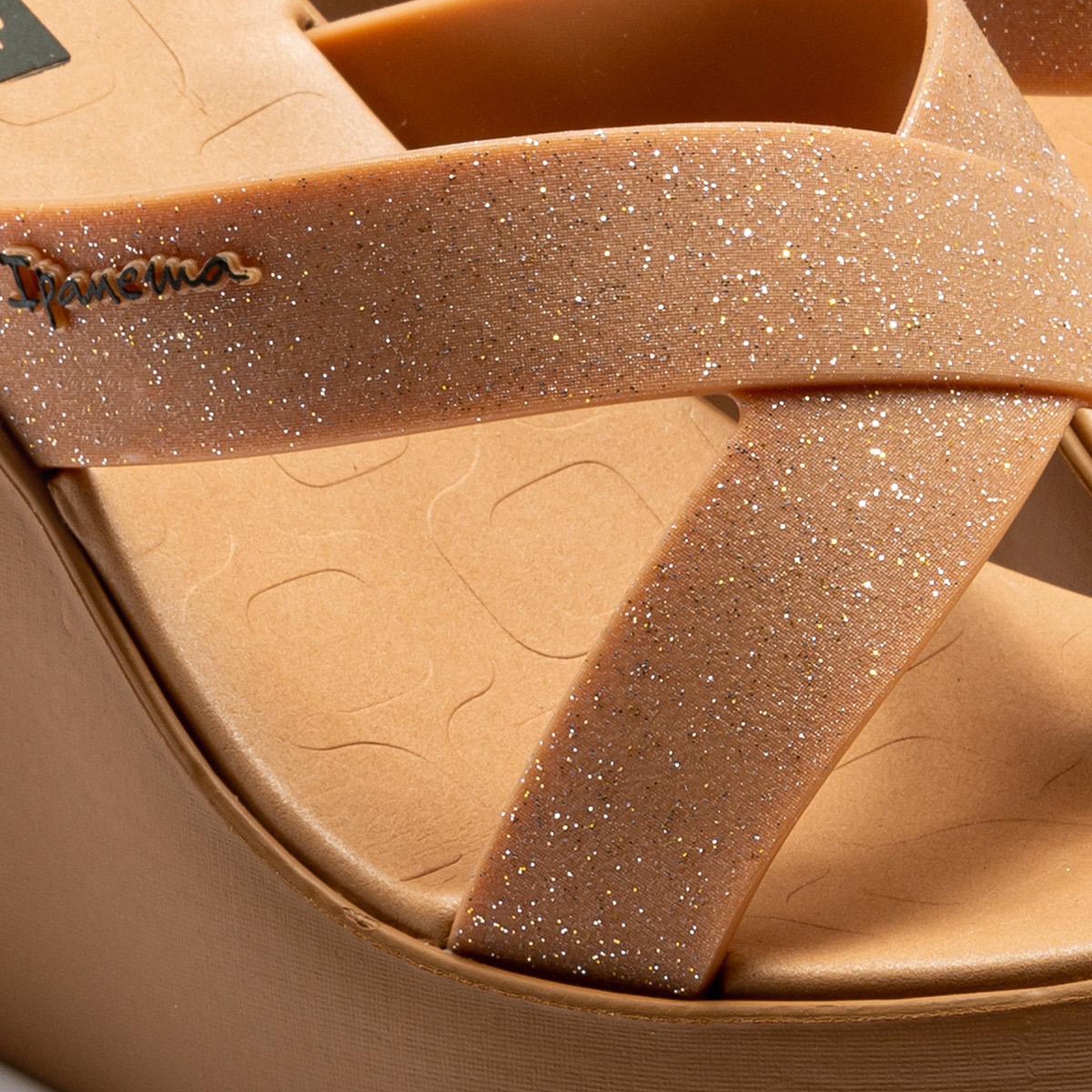 High Fashion Slide Topuklu Kadın Terlik Bej 35/40