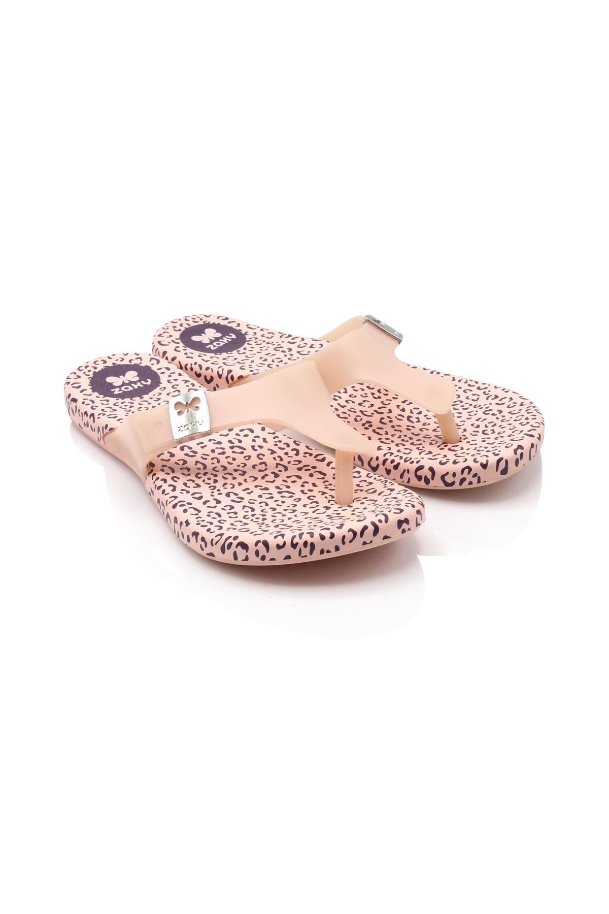 İntense Çocuk Parmak Arası Terlik Bej 27/35