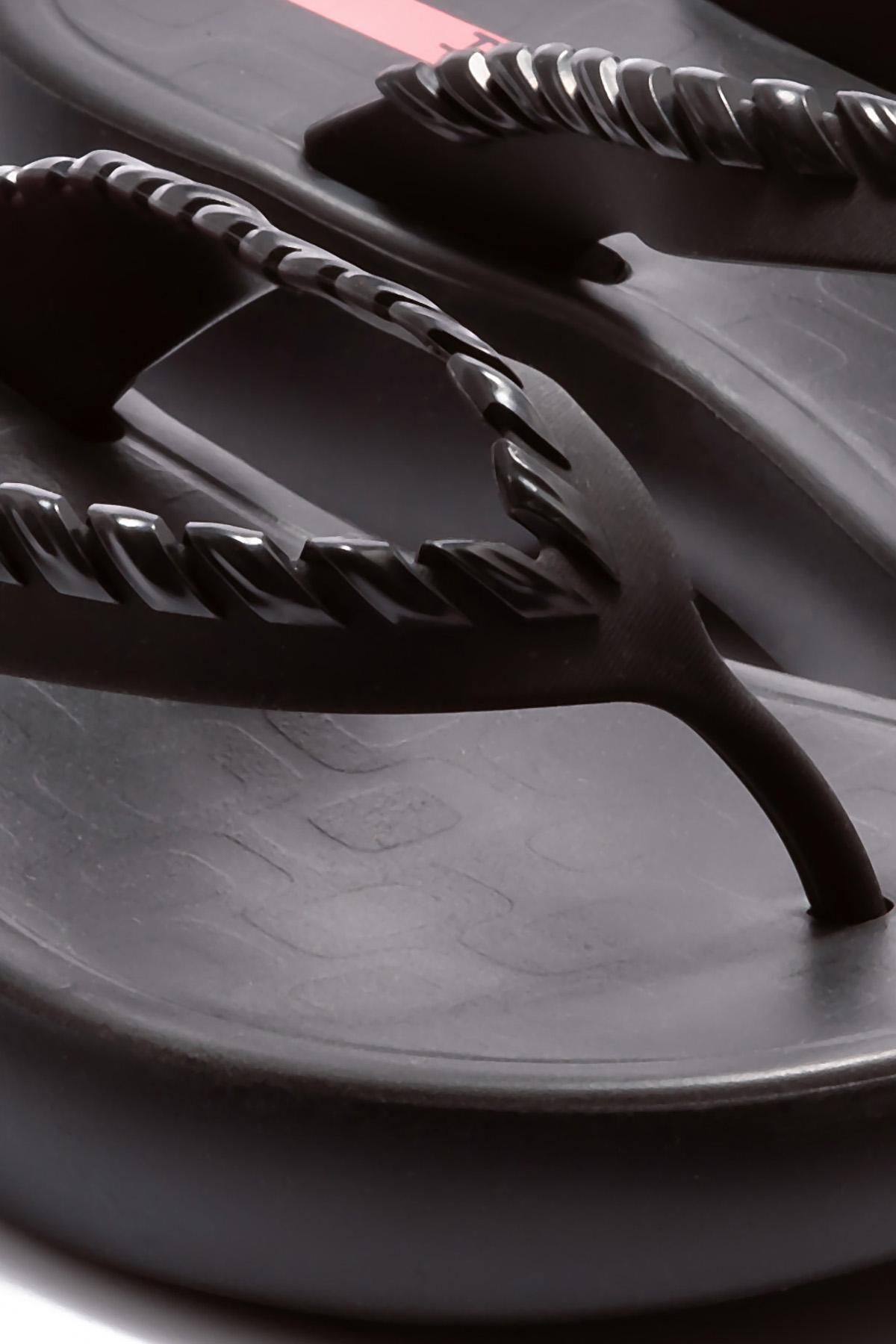 Verano Kadın Parmak Arası Terlik Siyah 35/42