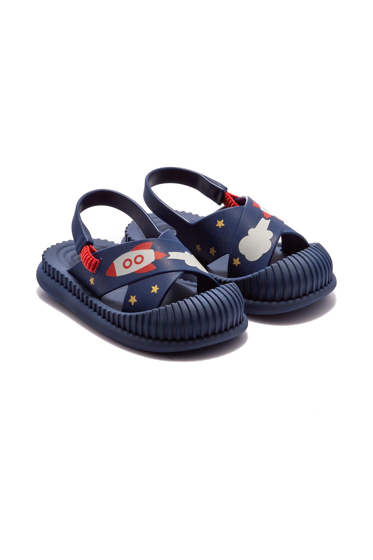 Cute Çocuk Sandalet Mavi 19/27