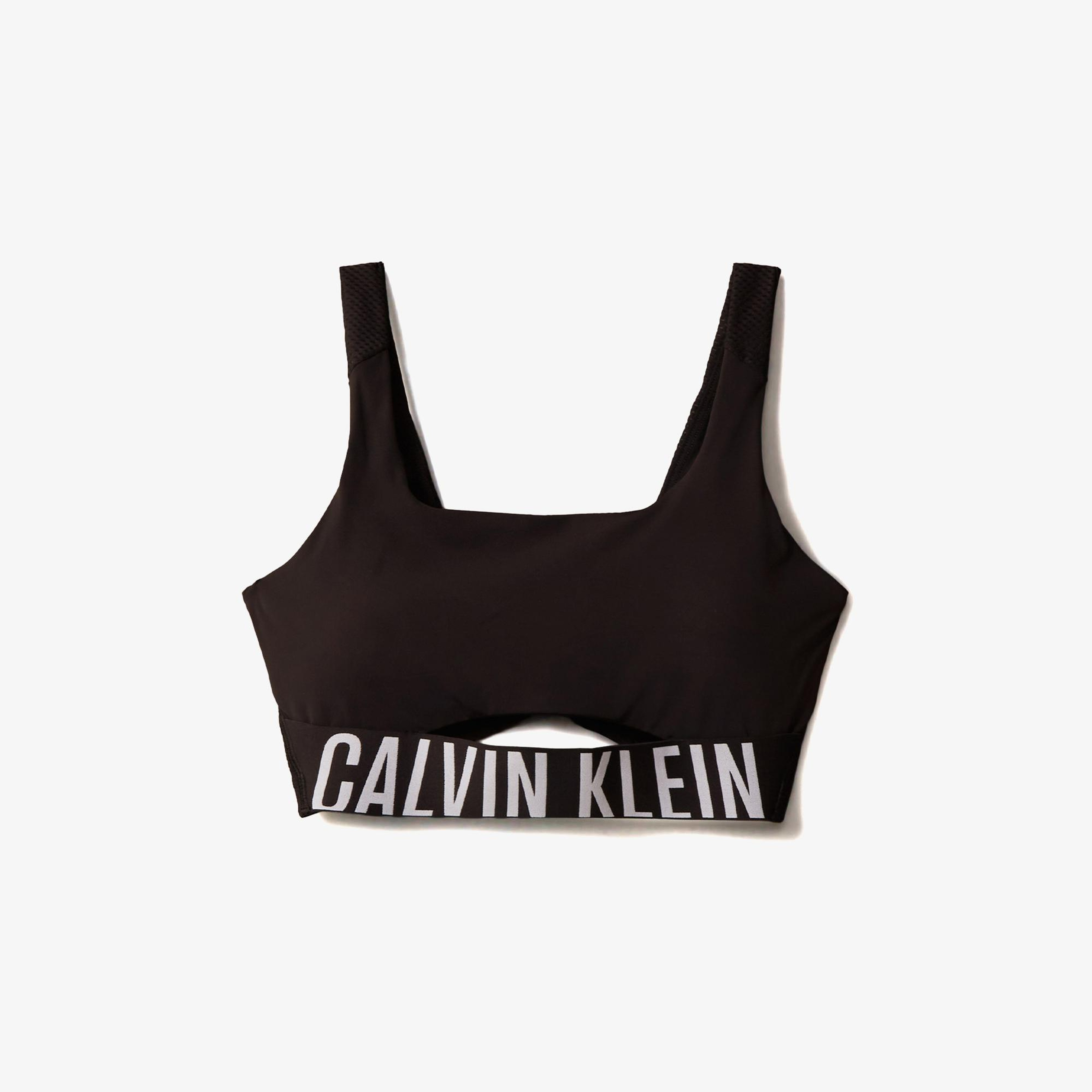 Calvin Klein İntense Power Medium Mesh Kadın Siyah Bra