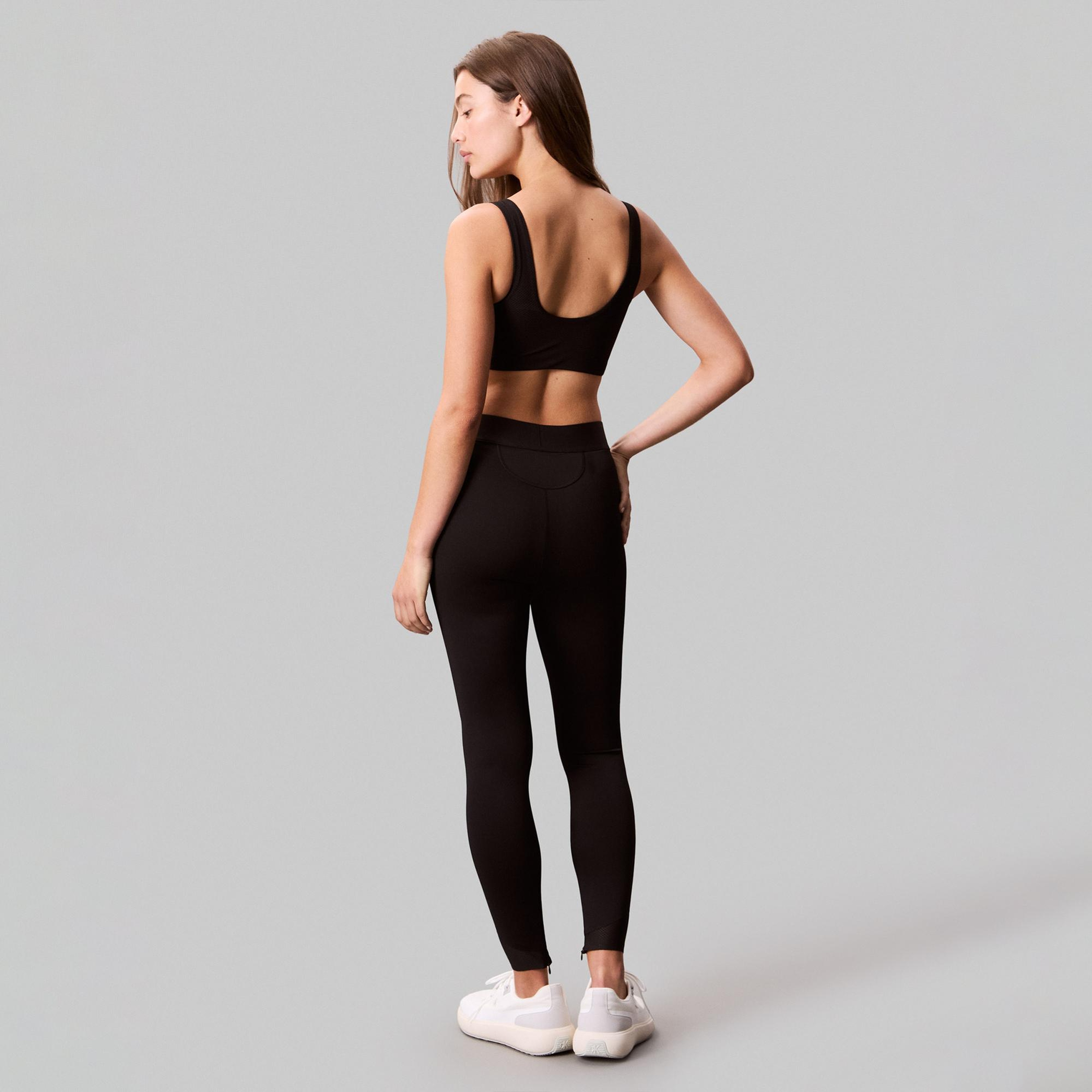 Calvin Klein İntense Power Medium Mesh Kadın Siyah Bra